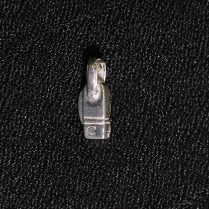 Solid silver small knife pendant by TRIBAL ORNAMENTS, handmade jewelry for protection against negative energy, suitable for kids.