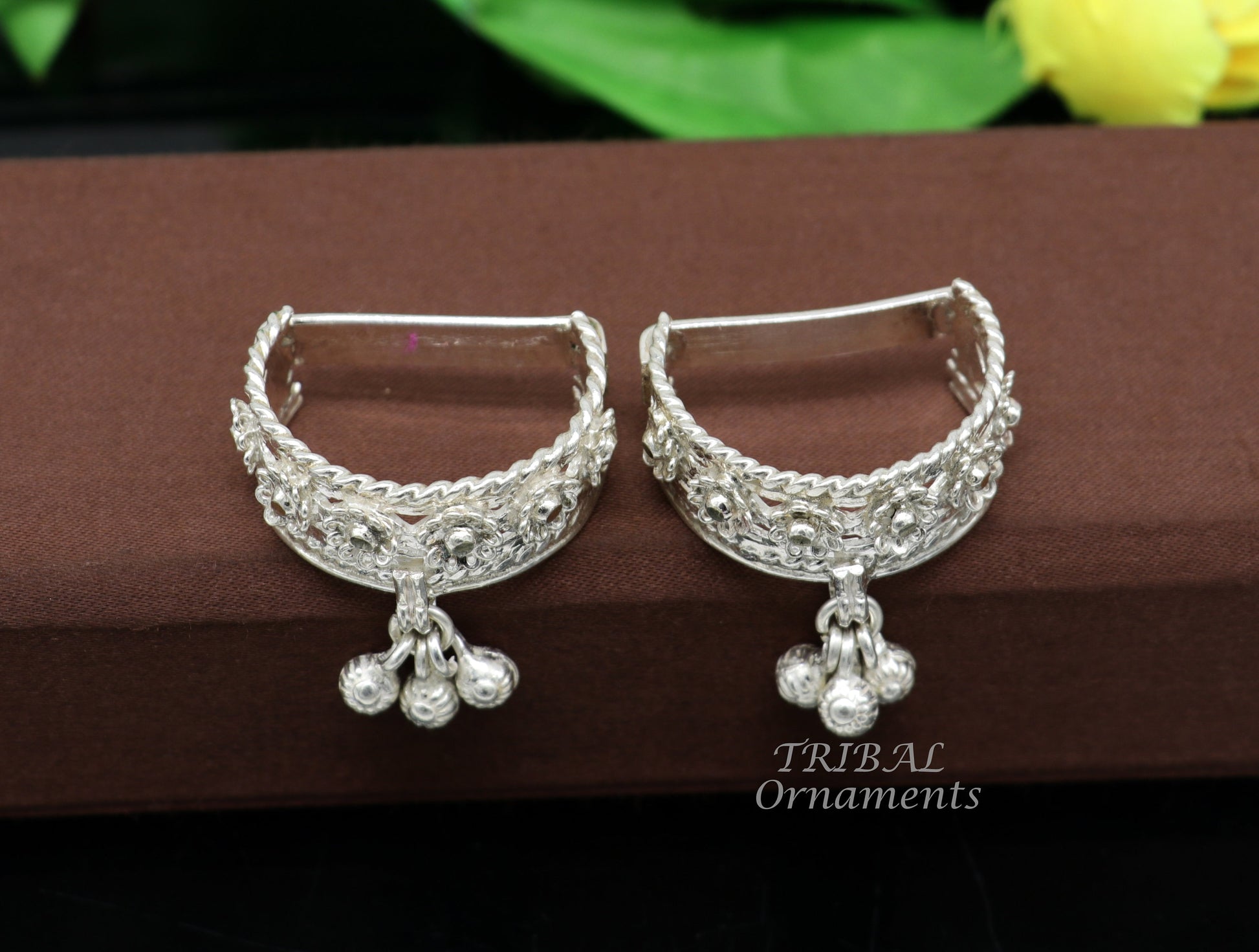 Solid sterling silver handmade customized Vintage antique design excellent toe ring, thumb ring for foot belly dance tribal jewelry ntr63 - TRIBAL ORNAMENTS