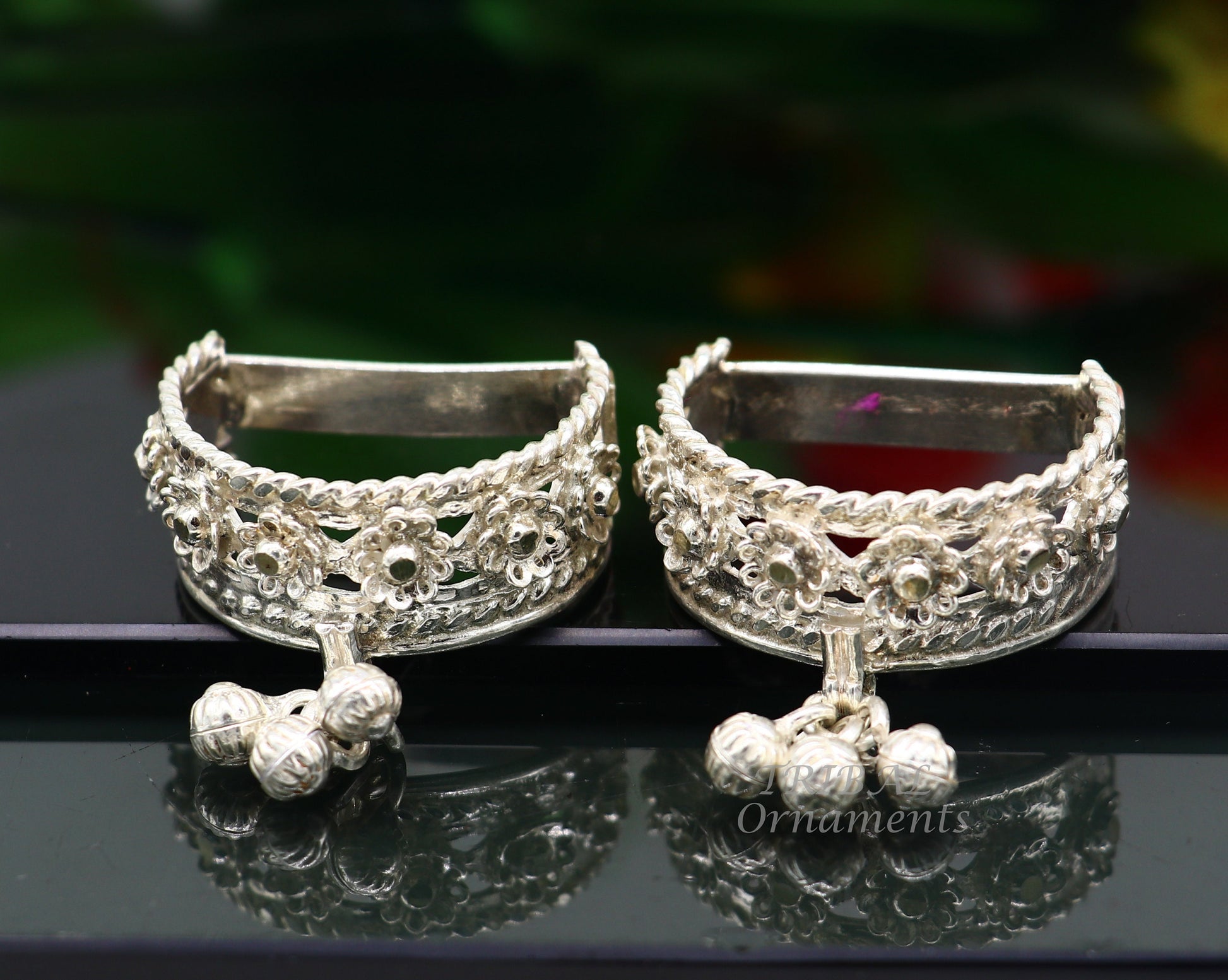 Solid sterling silver handmade customized Vintage antique design excellent toe ring, thumb ring for foot belly dance tribal jewelry ntr63 - TRIBAL ORNAMENTS