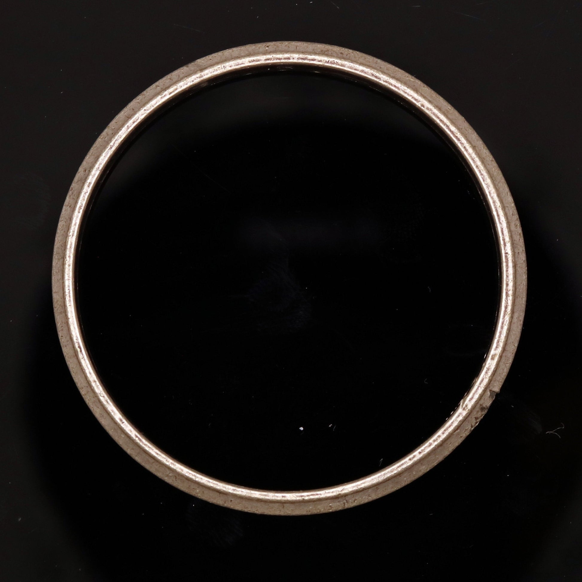 Solid vintage antique old used handmade baby kada, punjabi sikhha kada bangle bracelet kada from india sk12 - TRIBAL ORNAMENTS