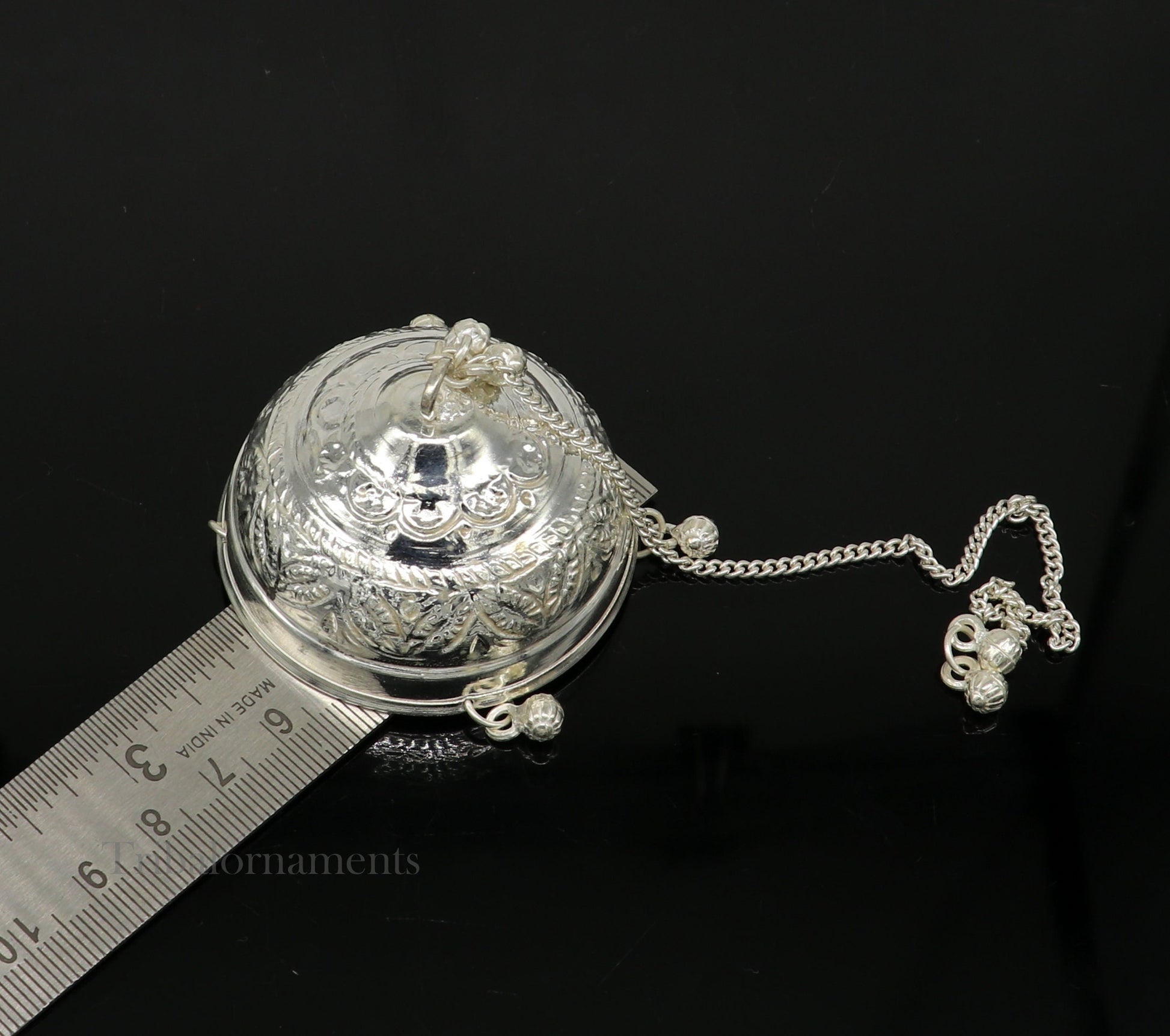 Sterling Silver chattar or chhatra, silver umbrella god temple art, Gorgeous  hand craved Solid silver temple article, temple utensils su520 - TRIBAL ORNAMENTS