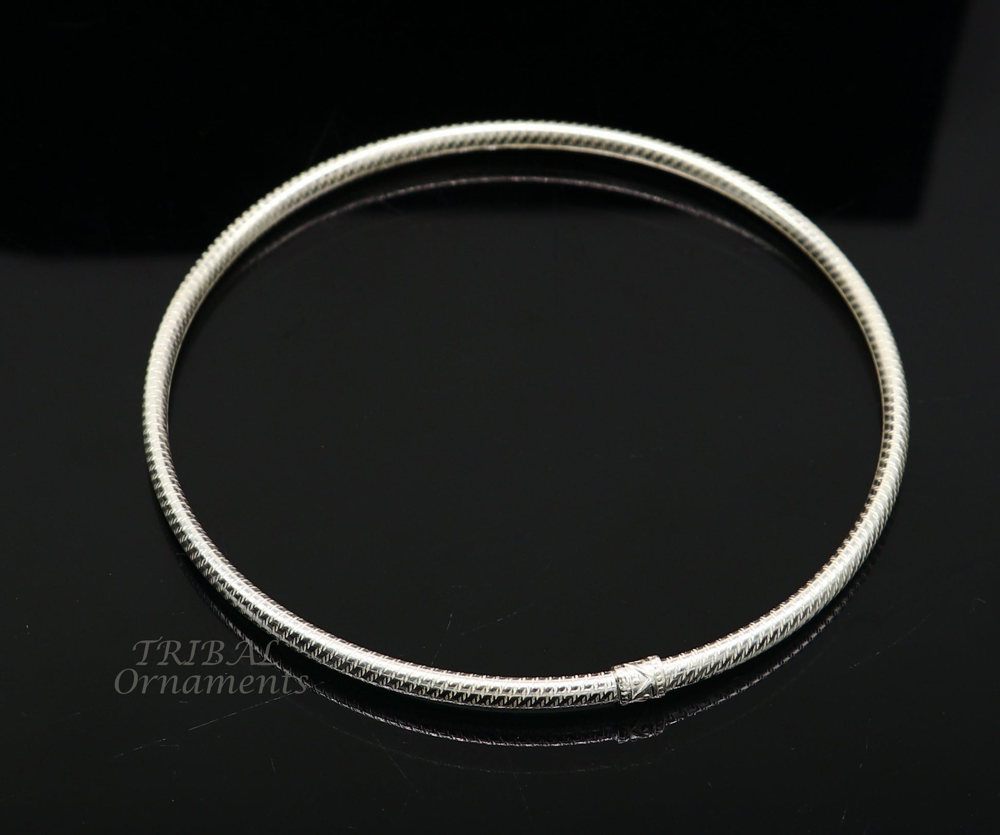 Sterling silver Handmade Vintage design indian traditional silver women's customized foot kada ankle kada bracelet tribal jewelry nsfk74 - TRIBAL ORNAMENTS