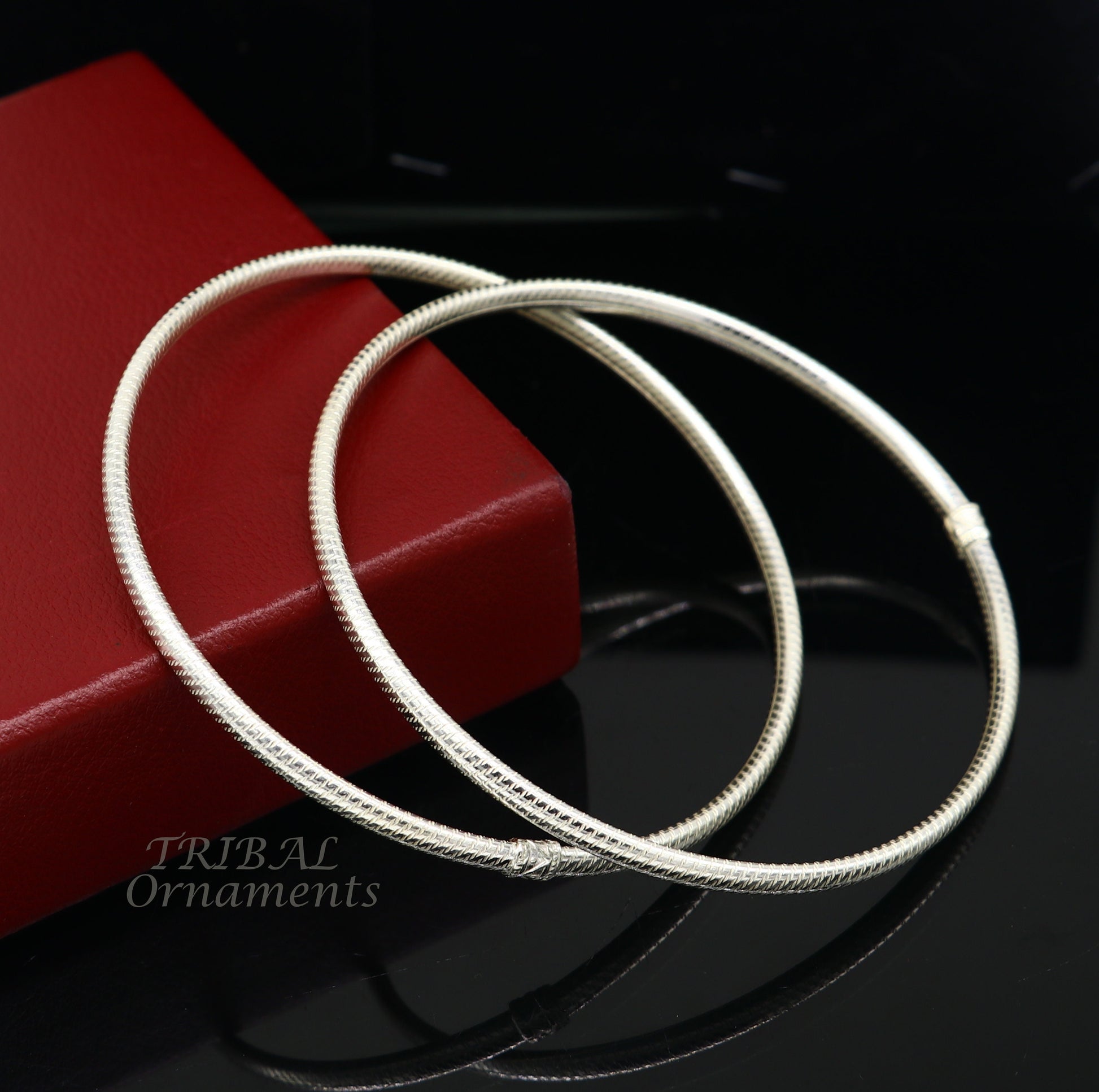 Sterling silver Handmade Vintage design indian traditional silver women's customized foot kada ankle kada bracelet tribal jewelry nsfk74 - TRIBAL ORNAMENTS