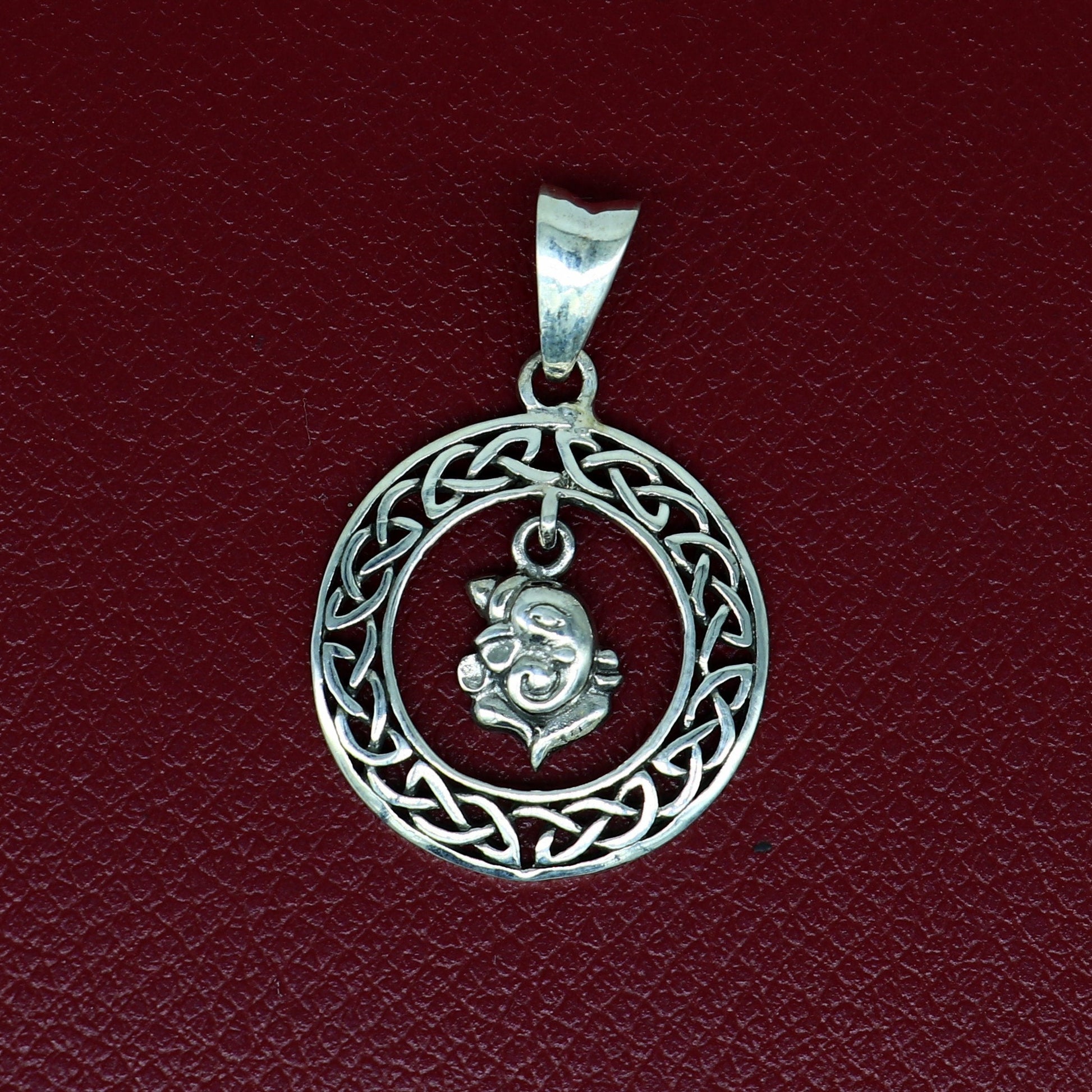 Stunning 925 sterling silver handmade vintage design lord Ganesha pendant, amazing stylish unisex pendant locket personalized jewelry ssp475 - TRIBAL ORNAMENTS