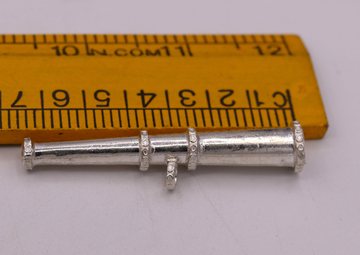 Traditional cone design Sterling silver antique style unisex pendant jewelry from rajasthan india gifting tribal jewelry nsp122 - TRIBAL ORNAMENTS