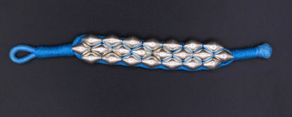 Traditional design handmade sterling silver beads ball fabulous vintage tribal cuff bracelet from rajasthan india !!cb01 - TRIBAL ORNAMENTS