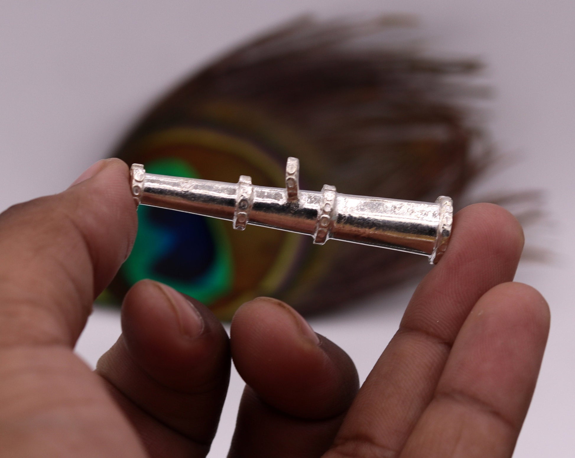 Traditional design Sterling silver antique style unisex pendant jewelry from rajasthan india gifting tribal jewelry nsp121 - TRIBAL ORNAMENTS