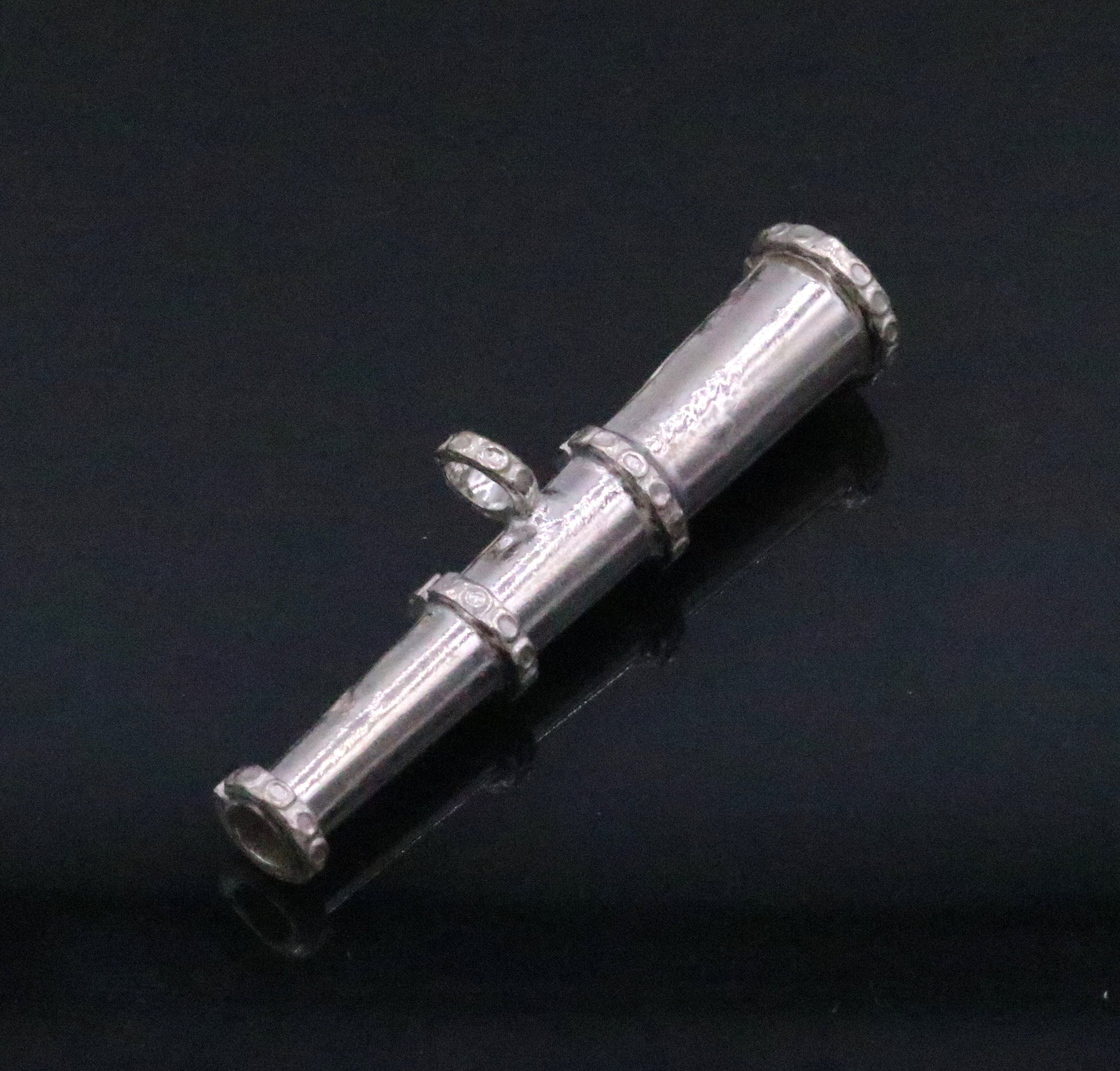 Traditional design Sterling silver antique style unisex pendant jewelry from rajasthan india gifting tribal jewelry nsp121 - TRIBAL ORNAMENTS