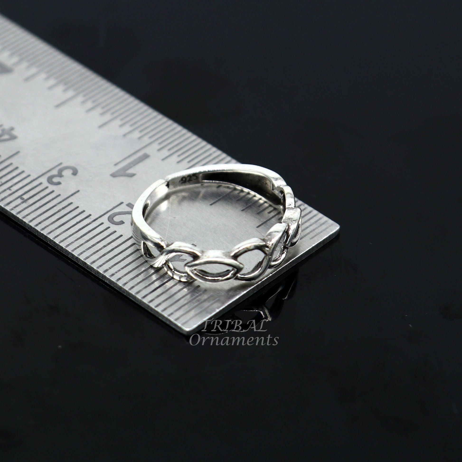 traditional design sterling silver vintage handmade toe ring belly dance women's jewelry awesome tribal jewelry rajasthan India ytr23 - TRIBAL ORNAMENTS