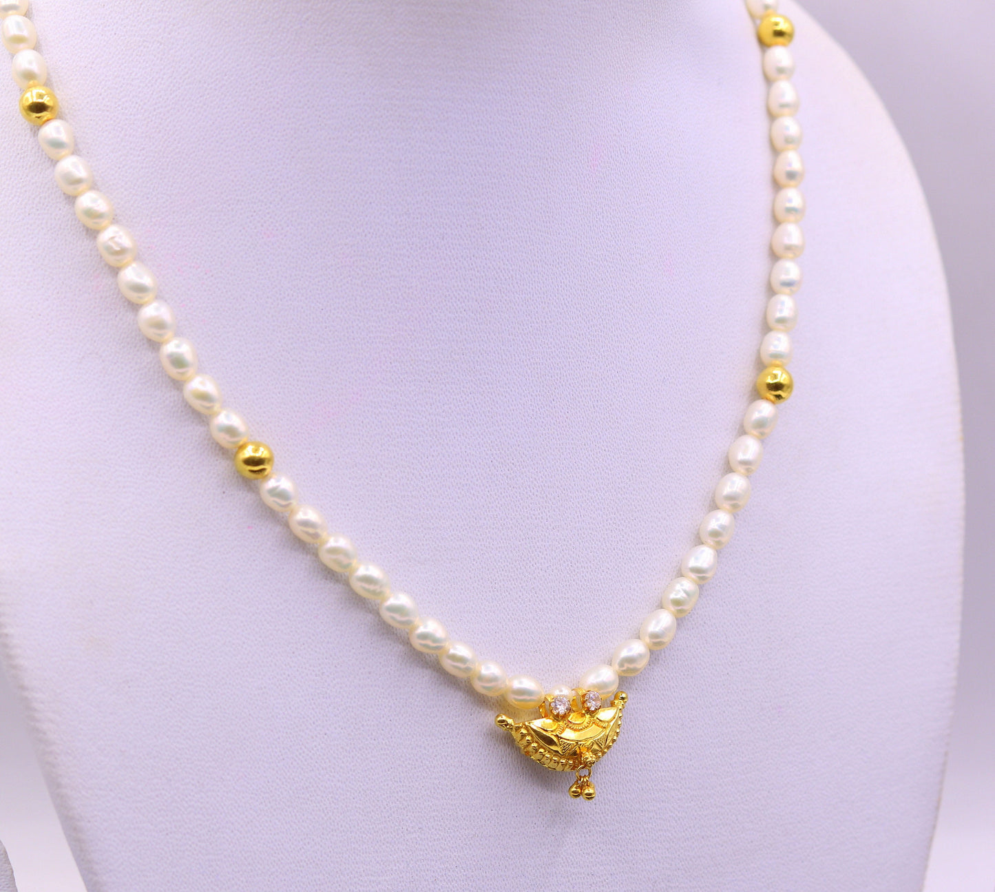 Traditional Rajasthani 18k yellow gold handmade amulet pendant gorgeous ethnic tribal jewelry from india - TRIBAL ORNAMENTS