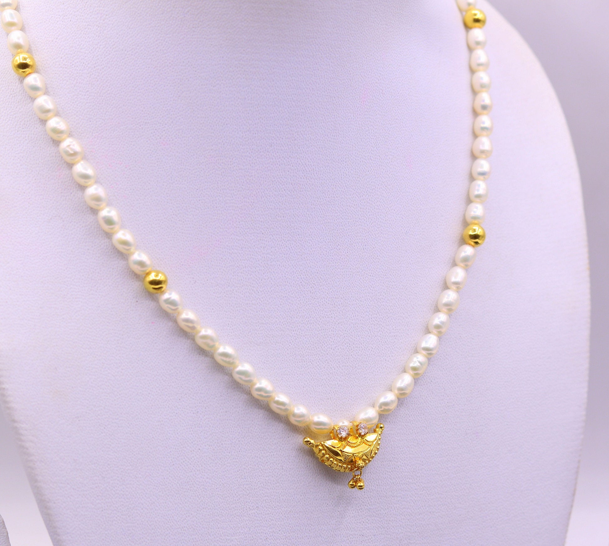 Traditional Rajasthani 18k yellow gold handmade amulet pendant gorgeous ethnic tribal jewelry from india - TRIBAL ORNAMENTS