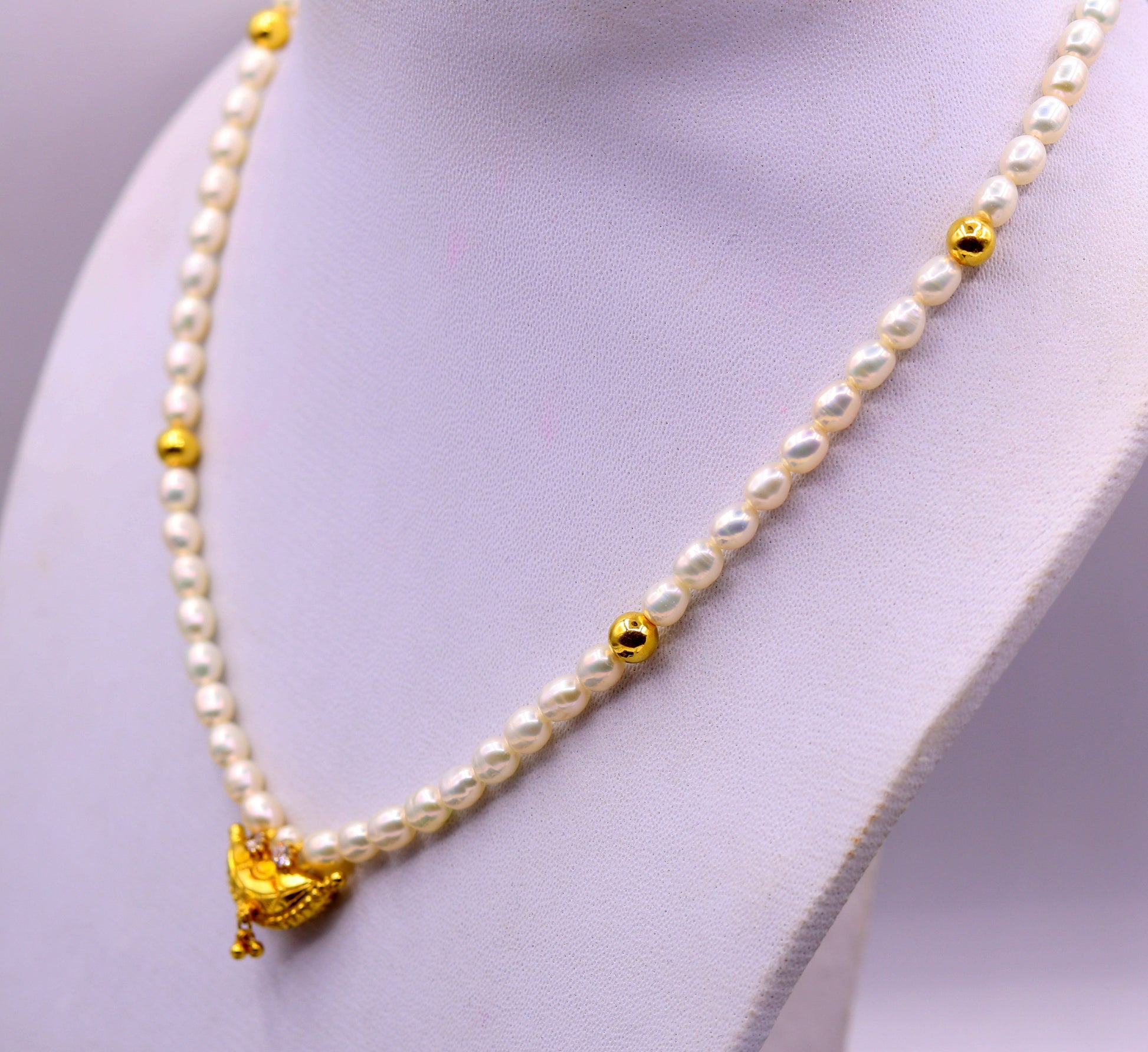 Traditional Rajasthani 18k yellow gold handmade amulet pendant gorgeous ethnic tribal jewelry from india - TRIBAL ORNAMENTS