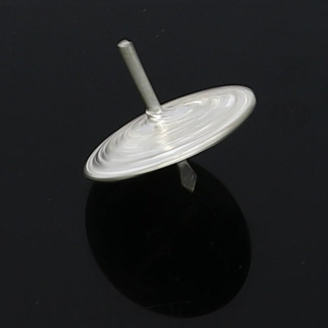 Unique Silver toy 925 sterling silver handmade Firki or Lattu toy , best silver toy for your baby Krishna idols, best silver article su1160 - TRIBAL ORNAMENTS