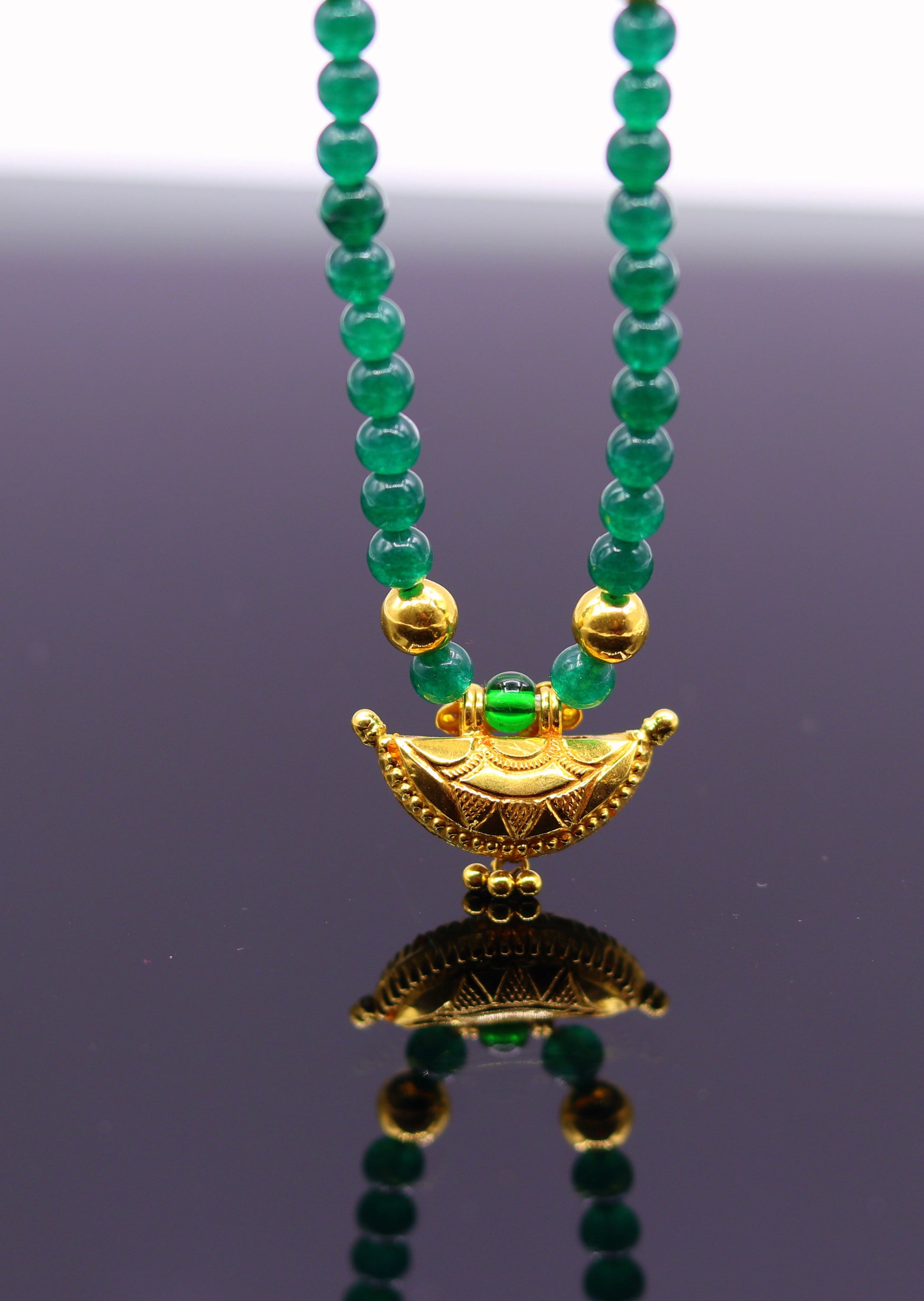 Vintage antique 20karat yellow gold amulet pendant excellent stylish jewelry for girl's women's from tribal rajasthan india - TRIBAL ORNAMENTS