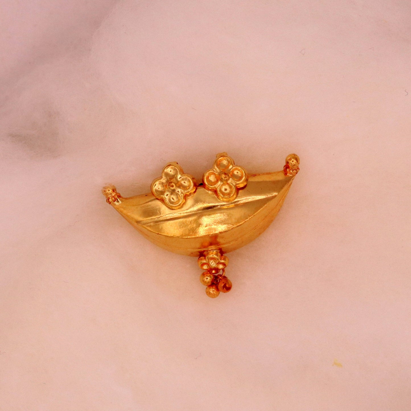 Vintage antique design handmade 20kt yellow gold fabulous amulet pendant amazing tribal jewelry from rajasthan india - TRIBAL ORNAMENTS