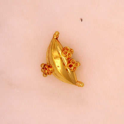 Vintage antique design handmade 20kt yellow gold fabulous amulet pendant amazing tribal jewelry from rajasthan india - TRIBAL ORNAMENTS