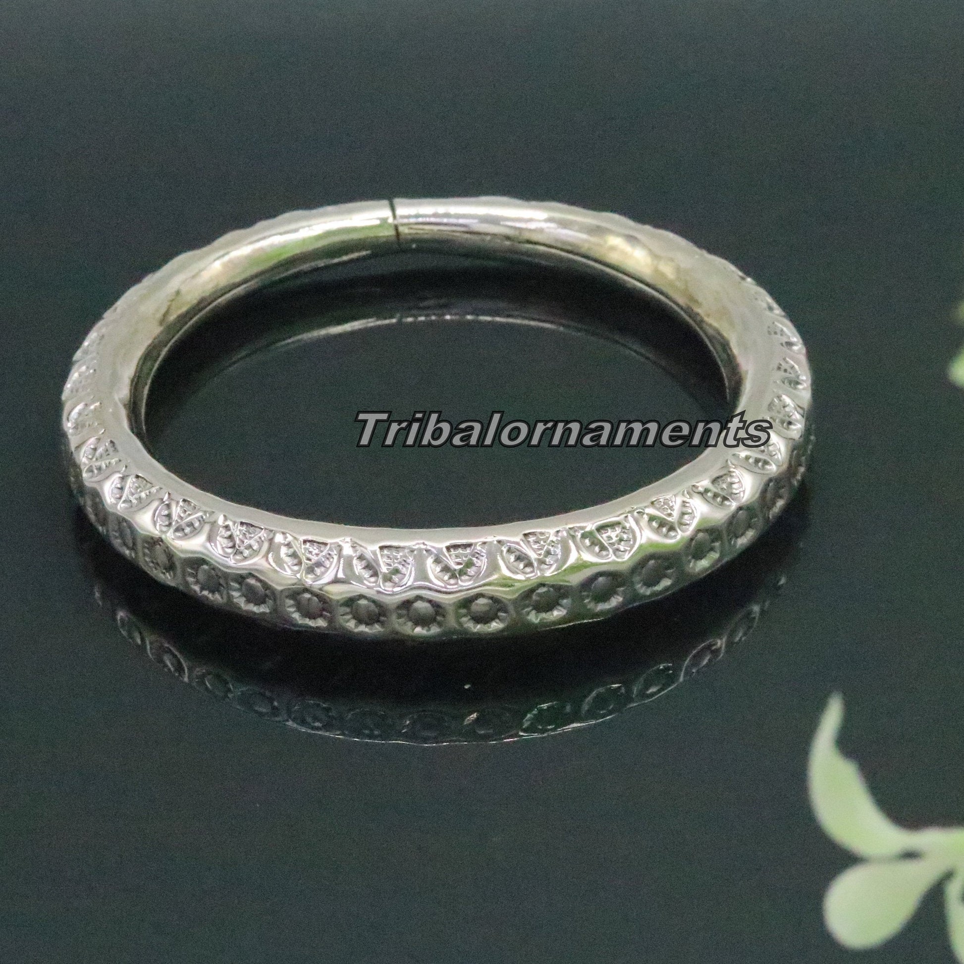 Vintage design handmade fabulous 925 sterling silver bangle bracelet kada unisex jewelry, awesome customized oxidized trendy jewelry nsk244 - TRIBAL ORNAMENTS
