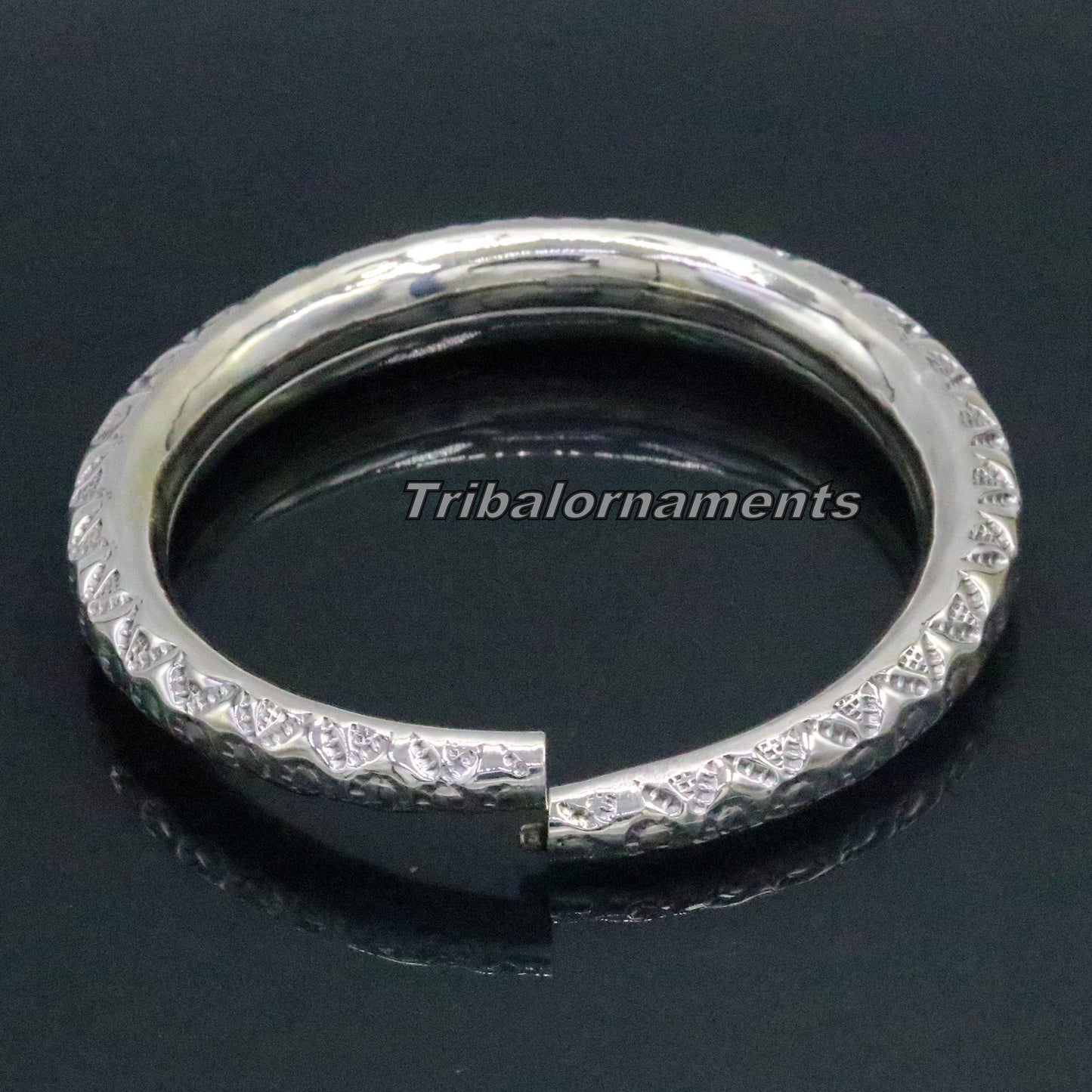 Vintage design handmade fabulous 925 sterling silver bangle bracelet kada unisex jewelry, awesome customized oxidized trendy jewelry nsk244 - TRIBAL ORNAMENTS