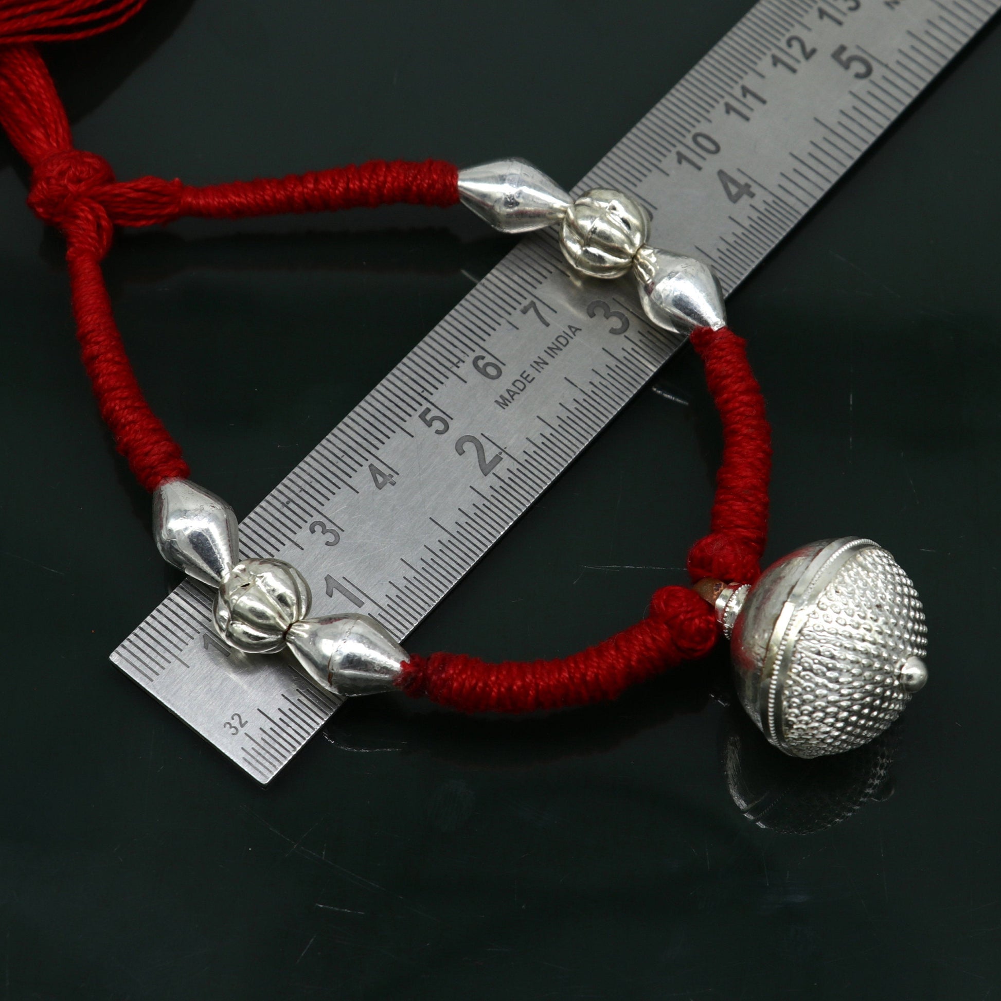 Vintage tribal silver choker necklace and belly dance jewelry set with traditional Indian-inspired design and intricate detailing.