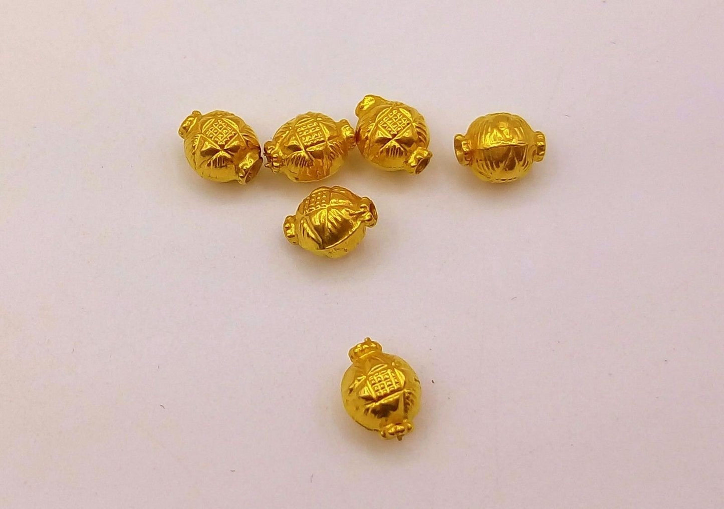 Vintage style design jewelry making handmade beads ball fabulous hand engraved ball traditional jewelry ideas - TRIBAL ORNAMENTS