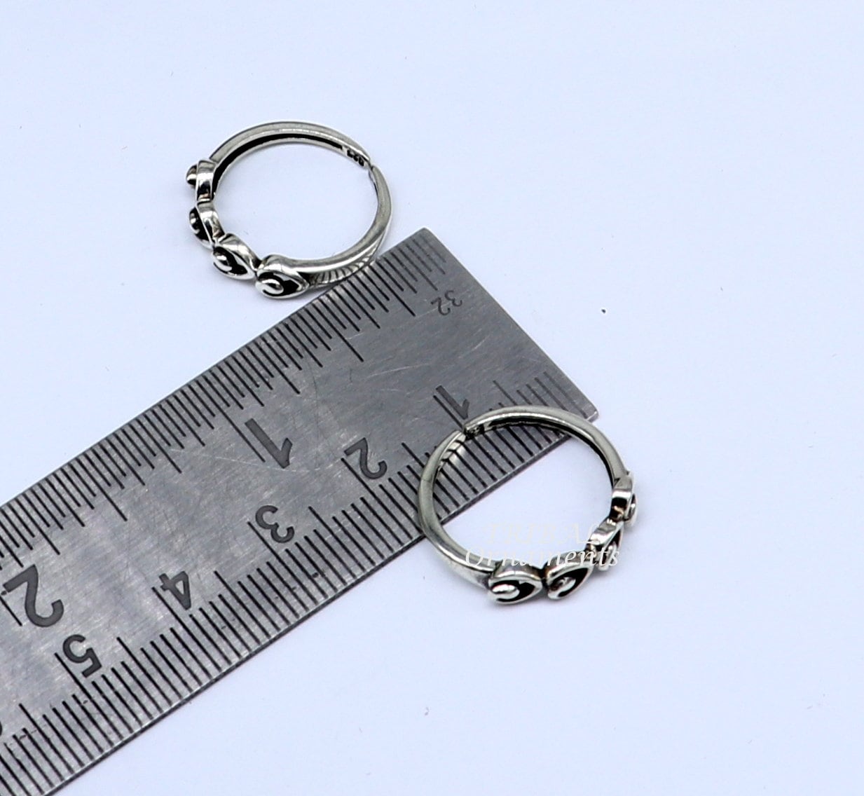 Vintage style handmade fabulous tiny 925 sterling silver toe ring for girl's women's, best toe ring collection tribal jewelry YTR08 - TRIBAL ORNAMENTS