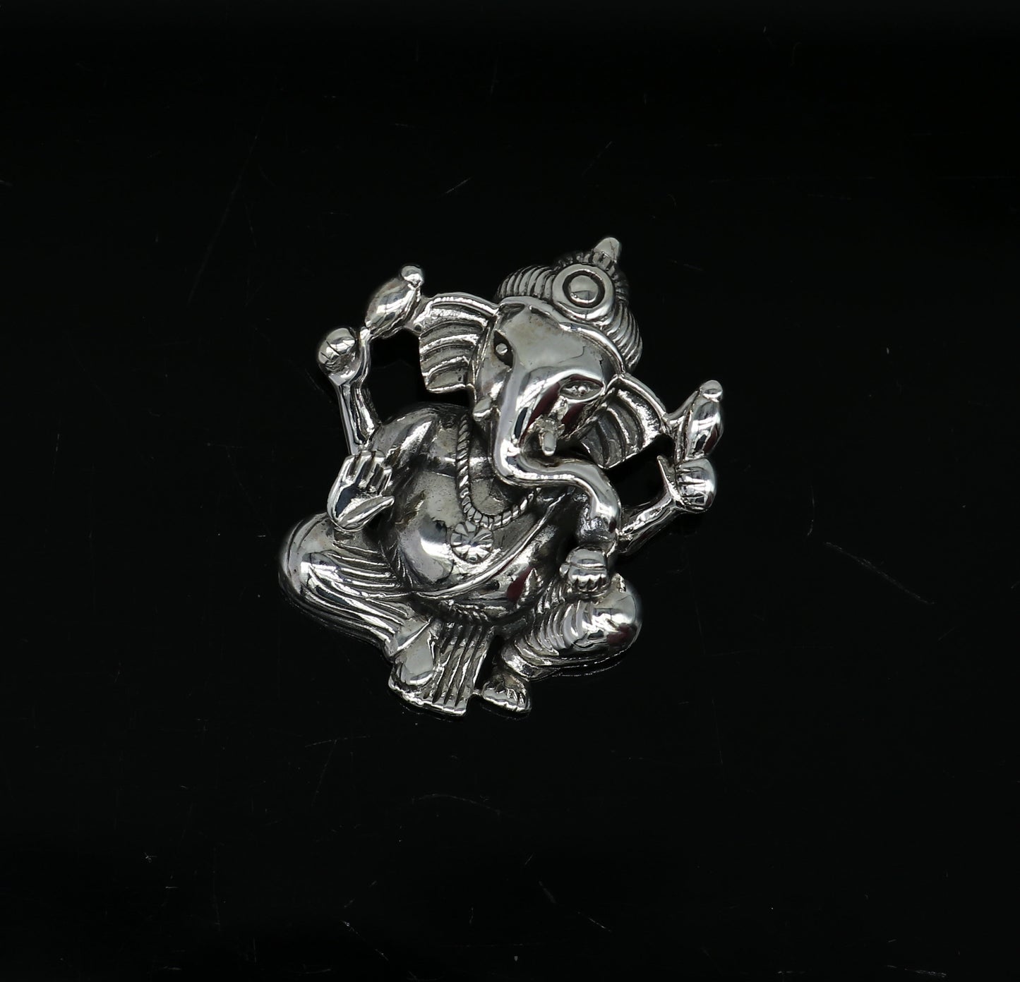 Vintage trendy 925 sterling silver handmade Lord Ganesha pendant, amazing stylish unisex pendant locket personalized jewelry ssp507 - TRIBAL ORNAMENTS