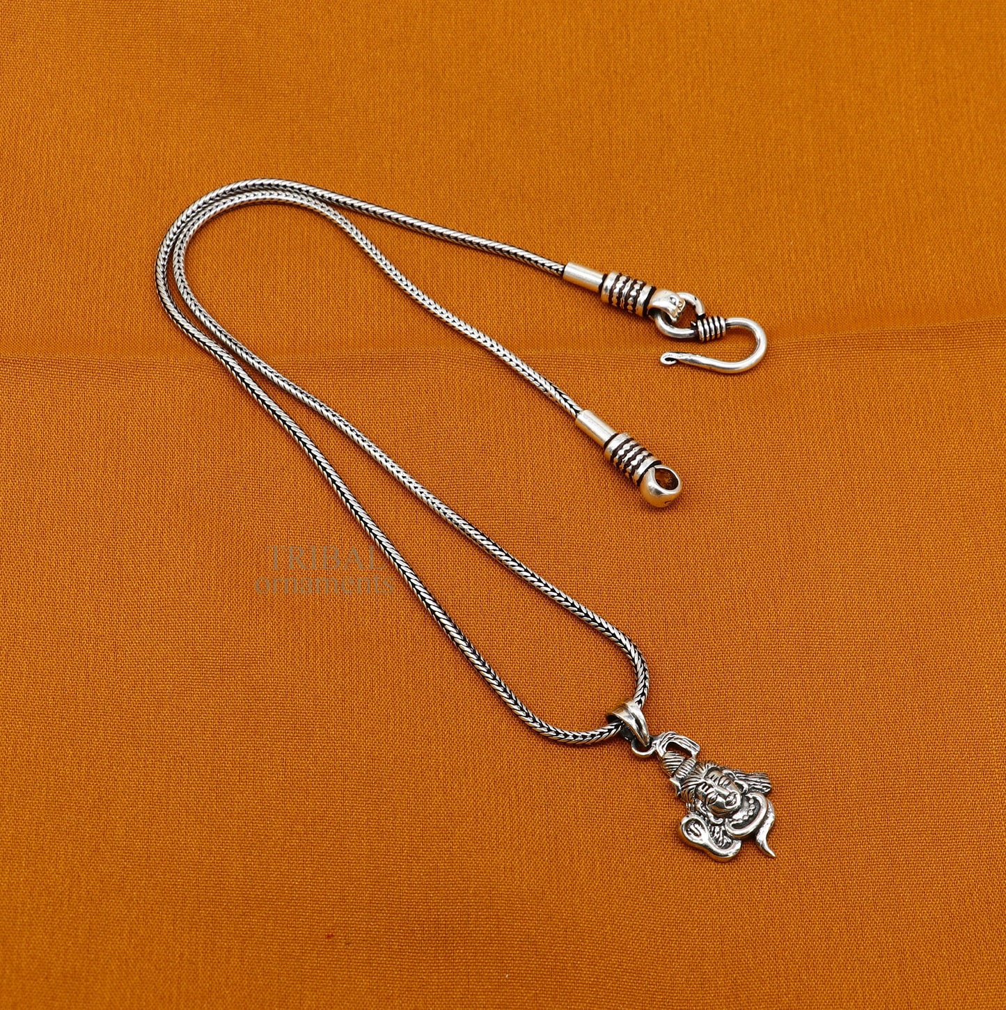 925 sterling silver amazing designer Hindu idol Lord Shiva pendant, excellent gifting unisex locket pendant customized jewelry ssp1647 - TRIBAL ORNAMENTS