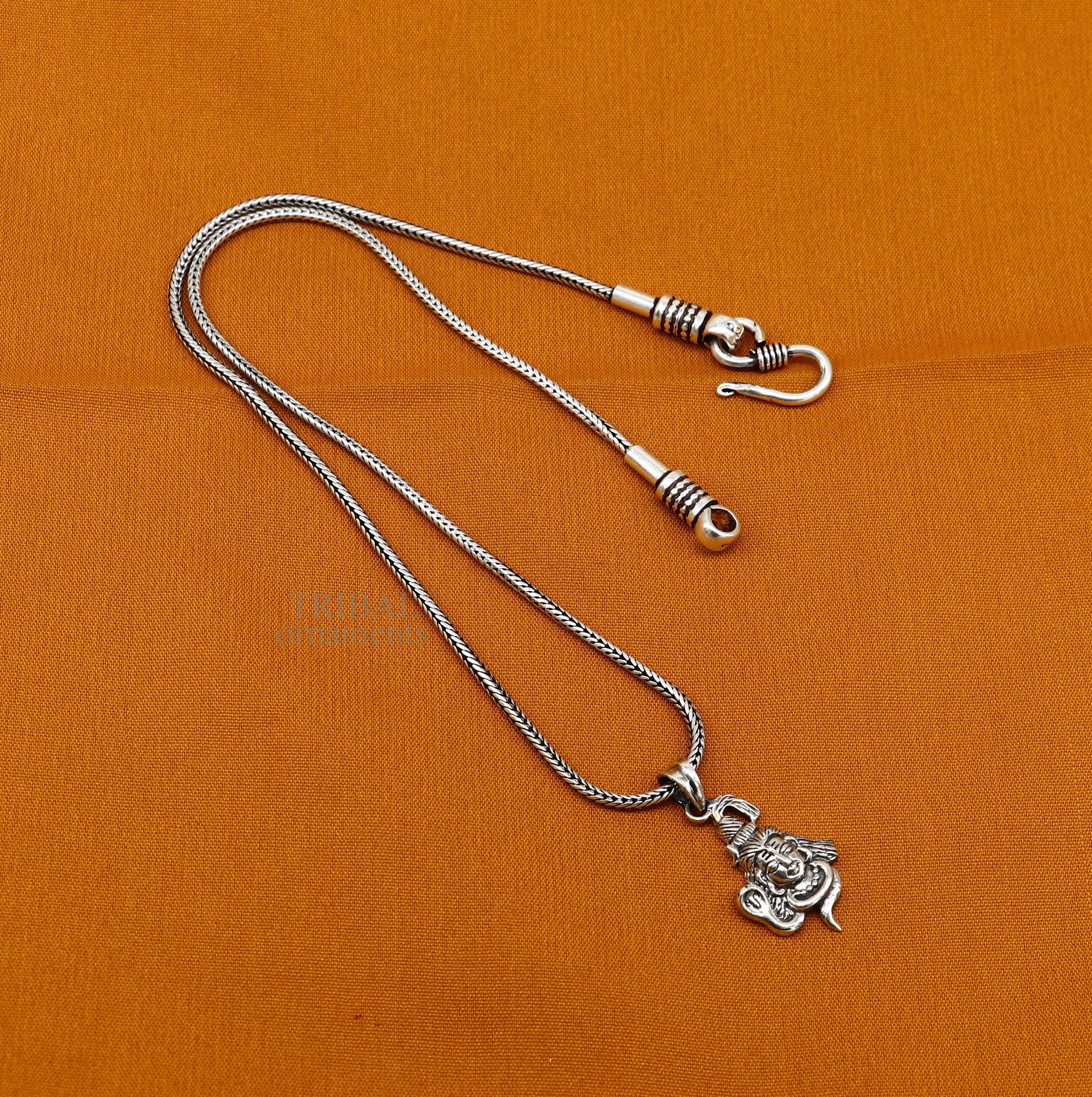 925 sterling silver amazing designer Hindu idol Lord Shiva pendant, excellent gifting unisex locket pendant customized jewelry ssp1647 - TRIBAL ORNAMENTS