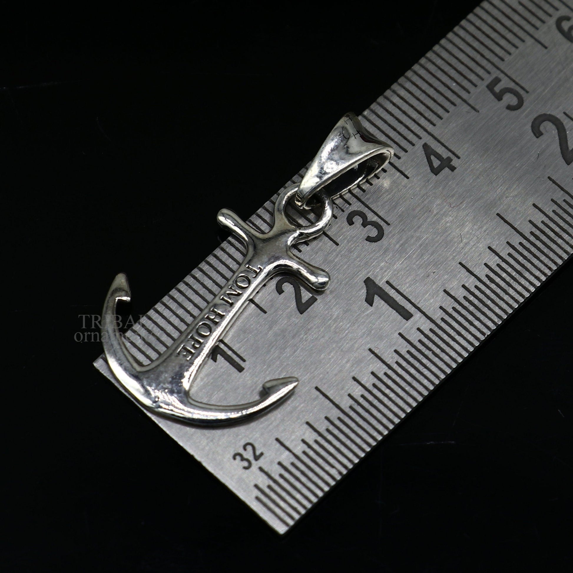 925 sterling silver handmade good luck TOM HOPE pendant, best gifting silver pendant, elegant divine jewelry ssp1450 - TRIBAL ORNAMENTS