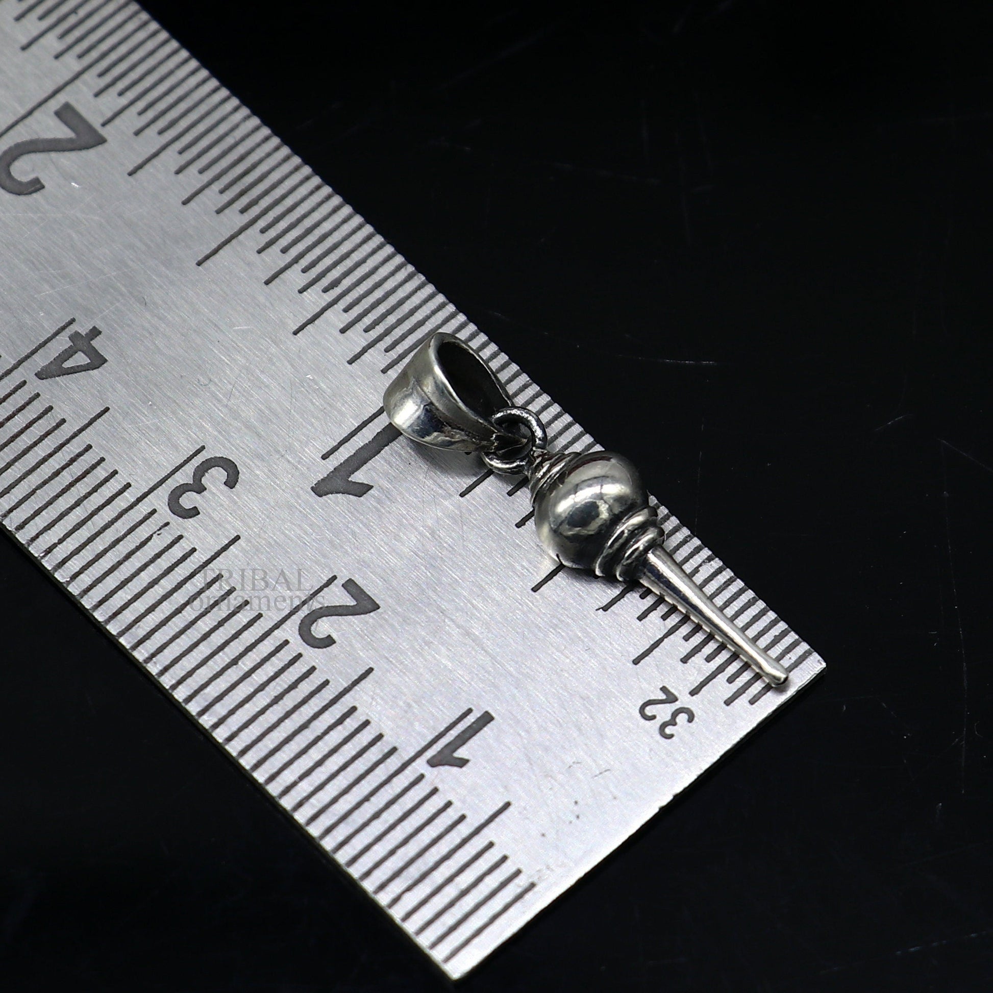 Exclusive design solid 925 sterling silver excellent unique hanuman gota design stylish unisex personalized gift pendant jewelry ssp1740 - TRIBAL ORNAMENTS