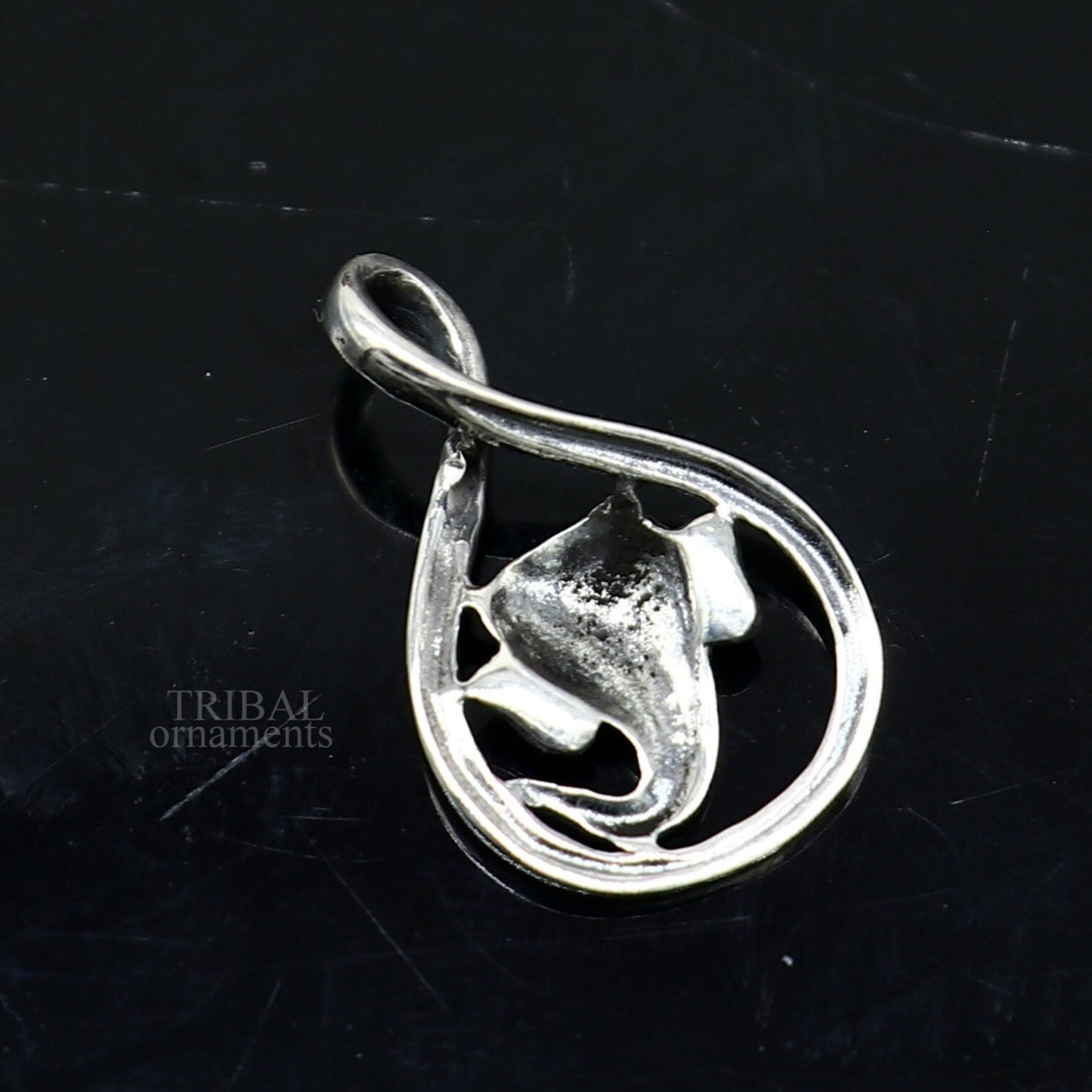 Exclusive design 925 sterling silver handmade Lord Ganesha  divine pendant, amazing stylish unisex pendant personalized jewelry ssp1684 - TRIBAL ORNAMENTS
