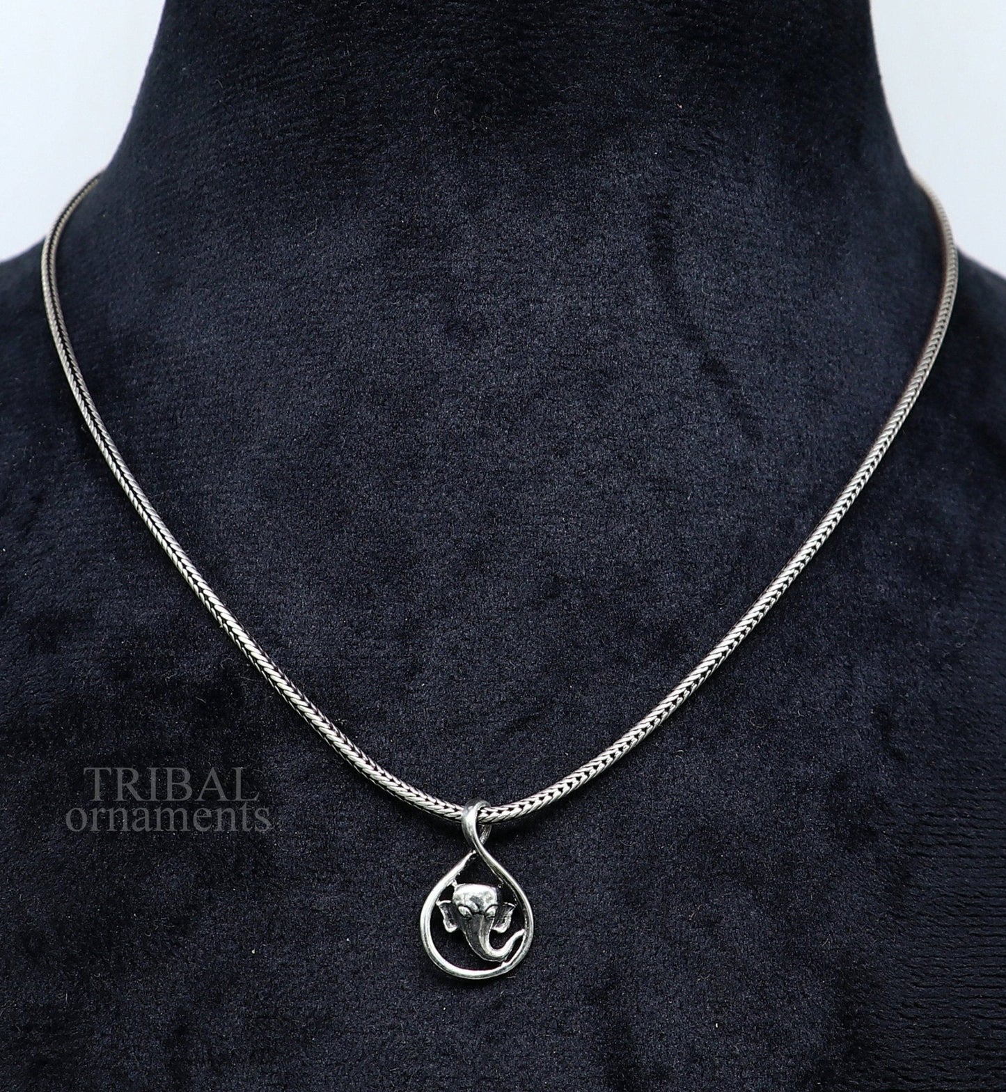 Exclusive design 925 sterling silver handmade Lord Ganesha  divine pendant, amazing stylish unisex pendant personalized jewelry ssp1684 - TRIBAL ORNAMENTS