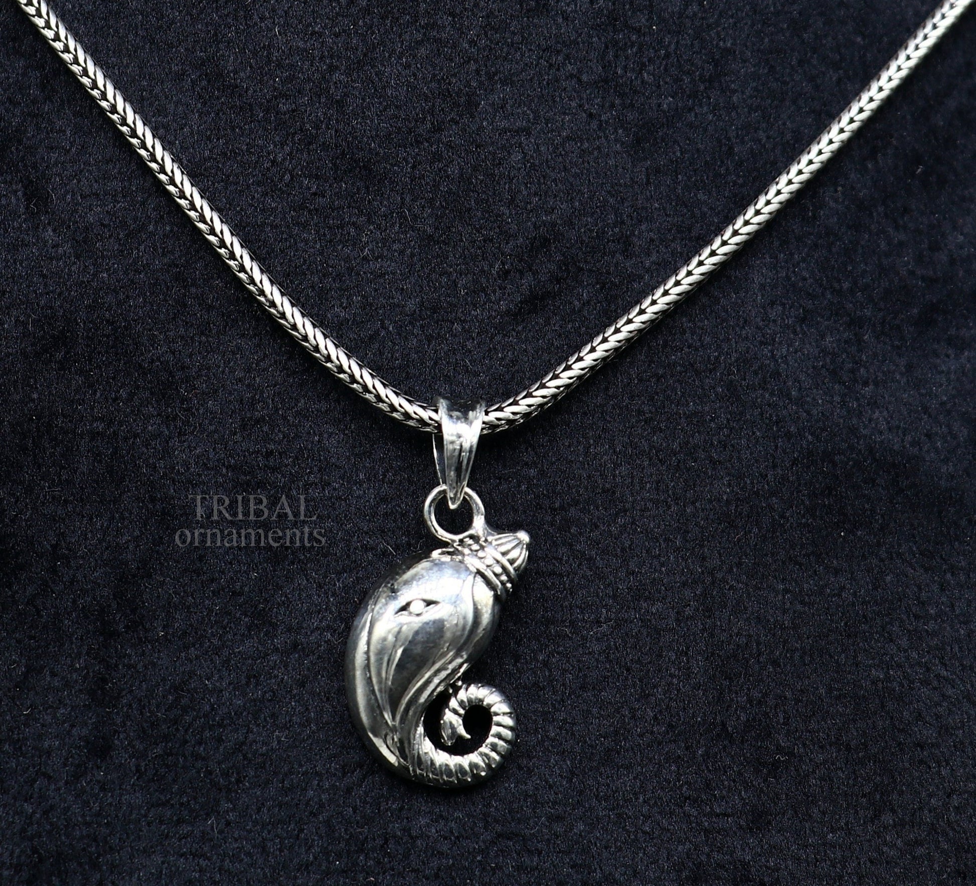 Exclusive design 925 sterling silver handmade Lord Ganesha  divine pendant, amazing stylish unisex pendant personalized jewelry ssp1715 - TRIBAL ORNAMENTS