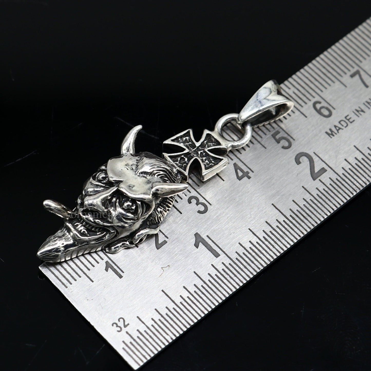 Exclusive stylish 925 sterling silver handmade cartoon character design pendant pendant, best unisex gifting hip-hop jewelry ssp1548 - TRIBAL ORNAMENTS