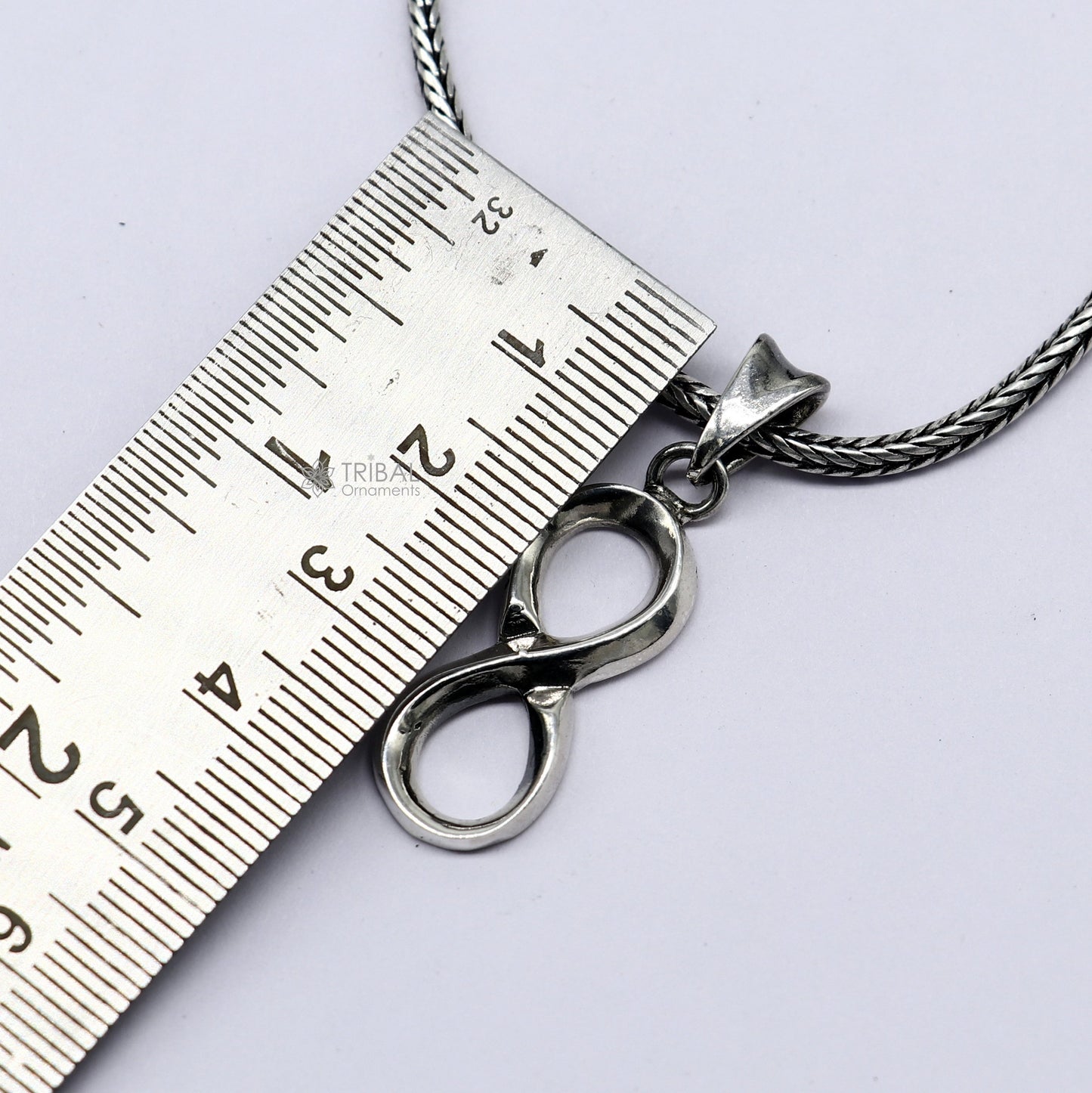 925 sterling silver unique design infinity pendant locket for boys and girls nsp702 - TRIBAL ORNAMENTS