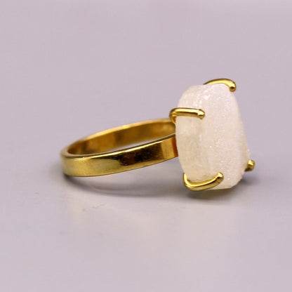 Handmade 925 sterling silver wedding and engagement ring band by Tribal Ornaments with intricate tribal-inspired design.