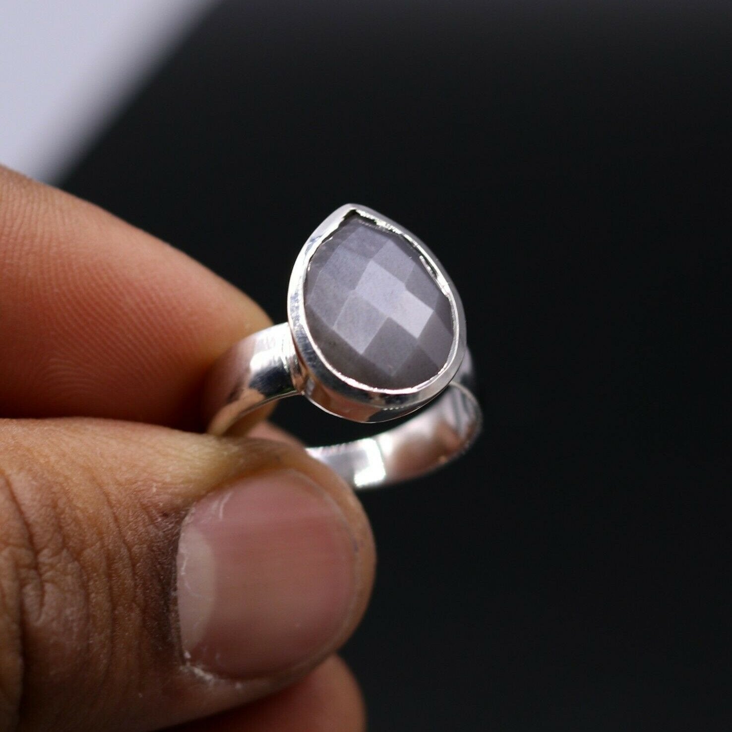 925 STERLING SILVER TRADITIONAL DESIGN DAILY USE RING BAND GIFTING JEWELRY sr155 - TRIBAL ORNAMENTS