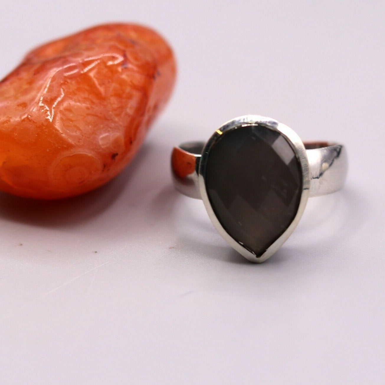 925 STERLING SILVER TRADITIONAL DESIGN DAILY USE RING BAND GIFTING JEWELRY sr155 - TRIBAL ORNAMENTS