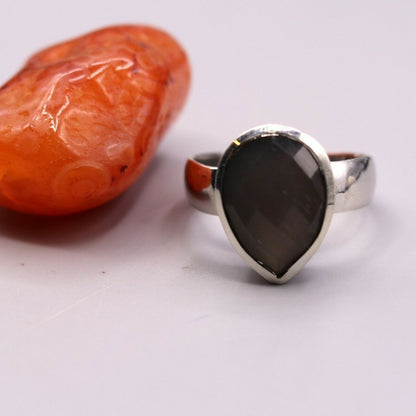 Sterling silver traditional design ring with intricate patterns, suitable for daily wear and gifting, by Tribal Ornaments.