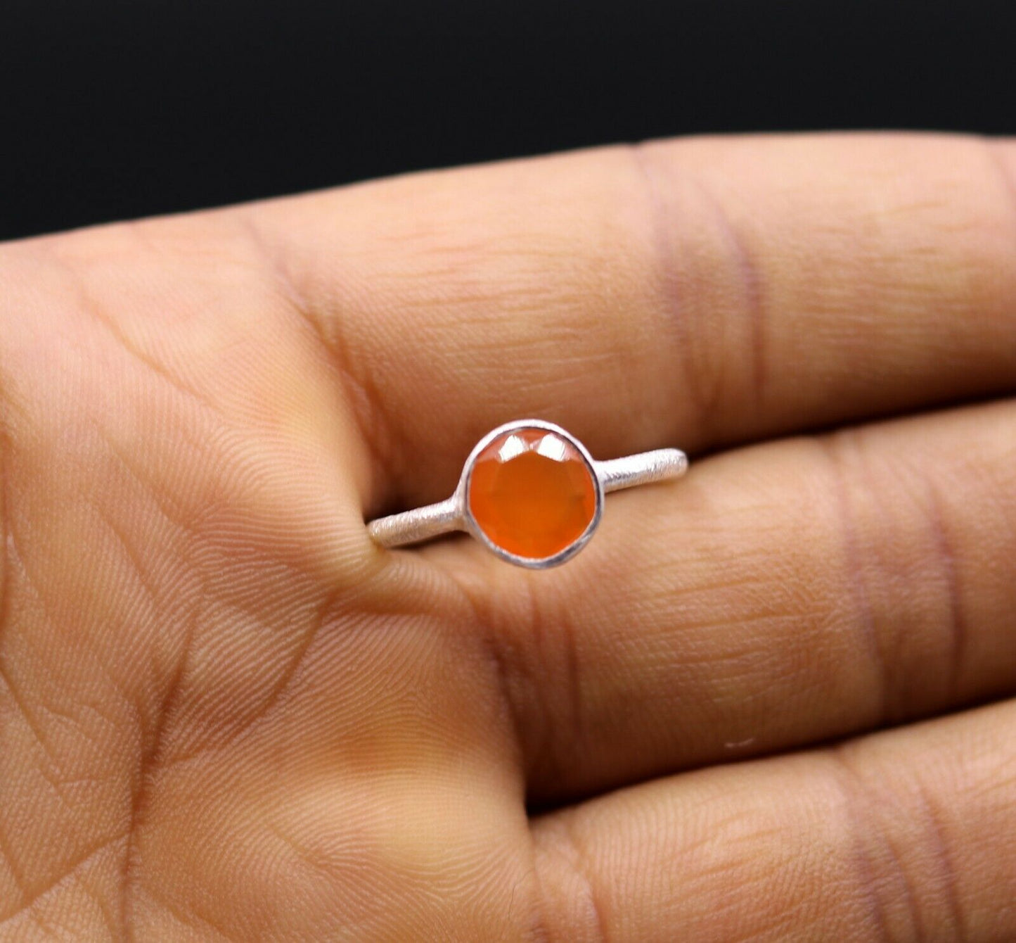 FABULOUS 925 STERLING SILVER HANDMADE ANNIVERSARY WEDDING RING BAND GIFTS sr106 - TRIBAL ORNAMENTS