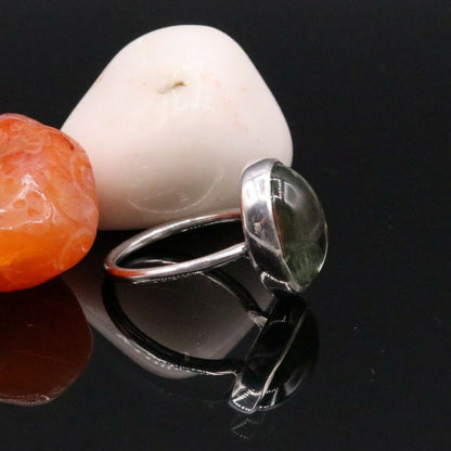 Tribal Ornaments unisex stone ring band, perfect for engagement or anniversary gifting, featuring intricate design and polished finish.