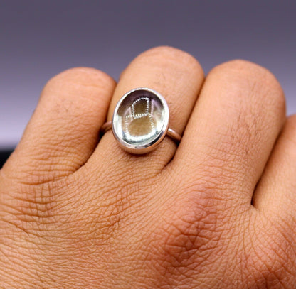 Tribal Ornaments unisex stone ring band, perfect for engagement or anniversary gifting, featuring a sleek, stylish design.