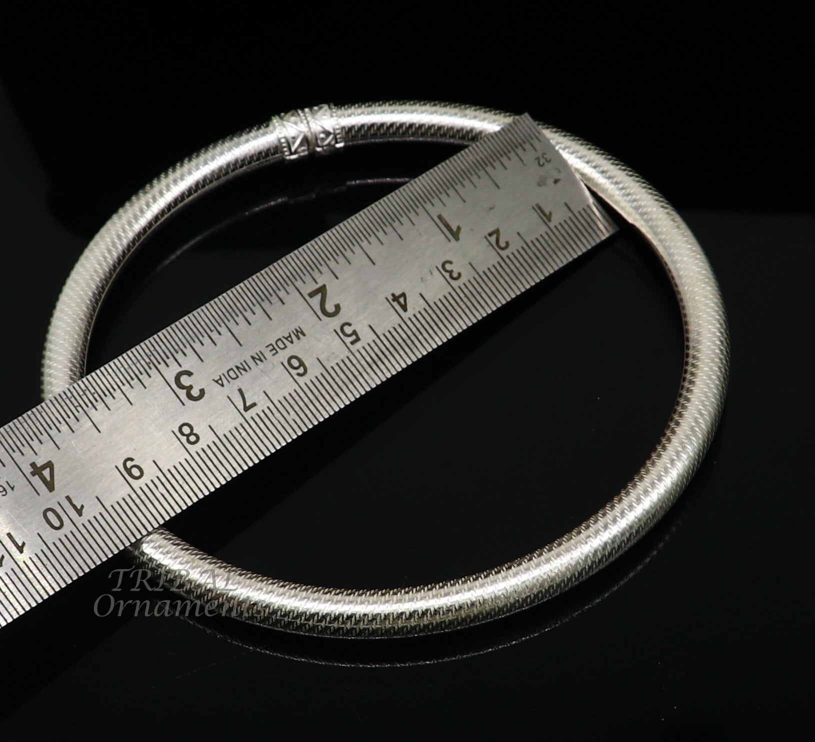 925 Sterling silver Handmade Vintage design indian traditional silver women's customized foot kada ankle kada bracelet tribal jewelry nsfk72 - TRIBAL ORNAMENTS