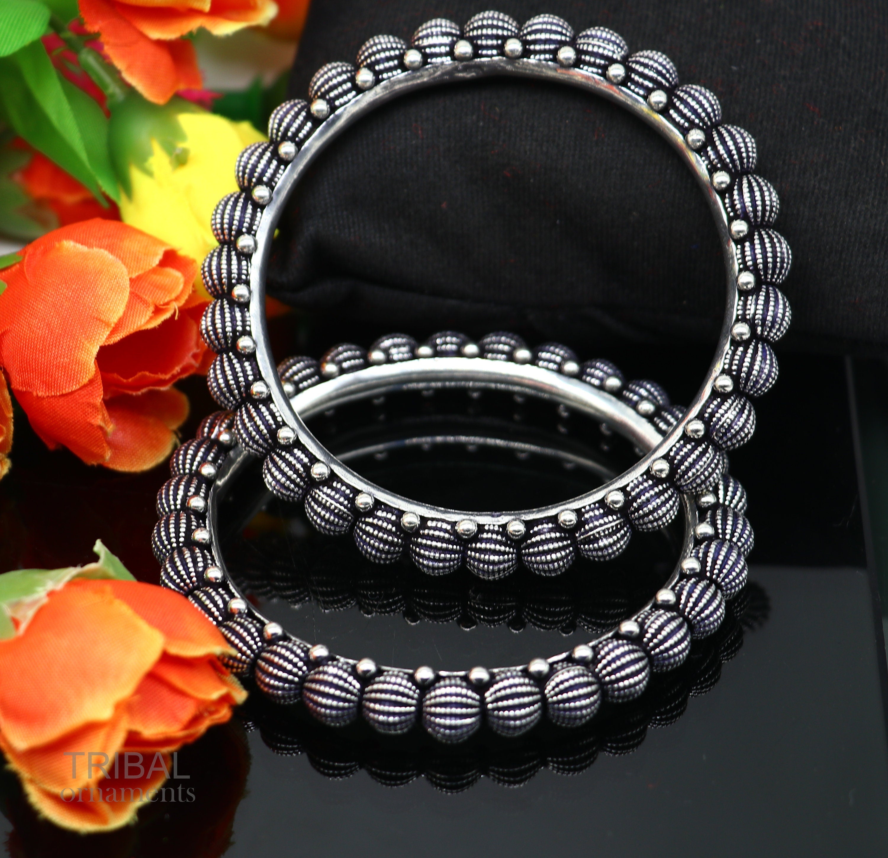 925 sterling silver handmade Indian vintage design | TRIBAL ORNAMENTS