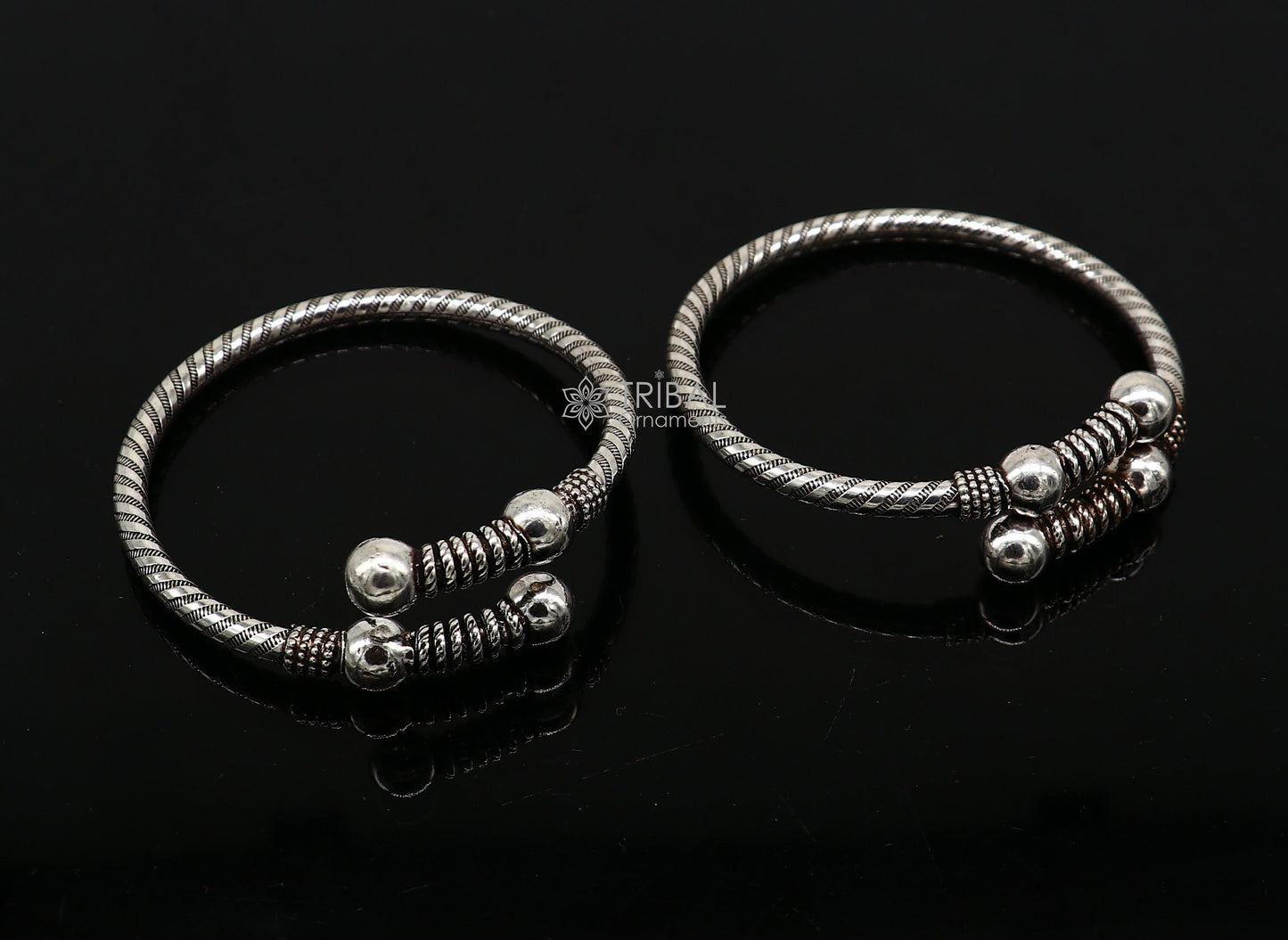 925 sterling silver handmade unique cultural design trendy kada bracelet for men's and girl's, best delicate Light weight jewelry nsk664 - TRIBAL ORNAMENTS