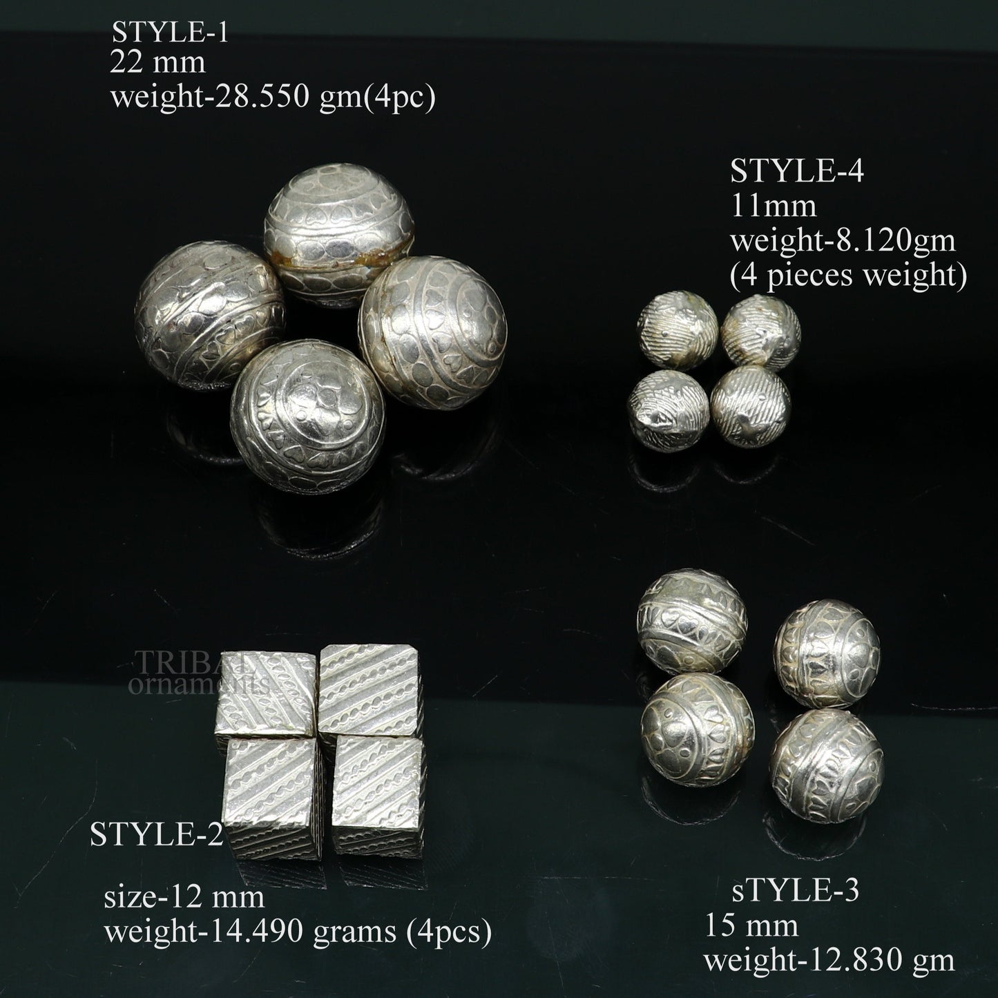 925 Sterling silver handmade playing games ludo pieces, silver ludo pieces, for royal laxury gifting articles su701 - TRIBAL ORNAMENTS