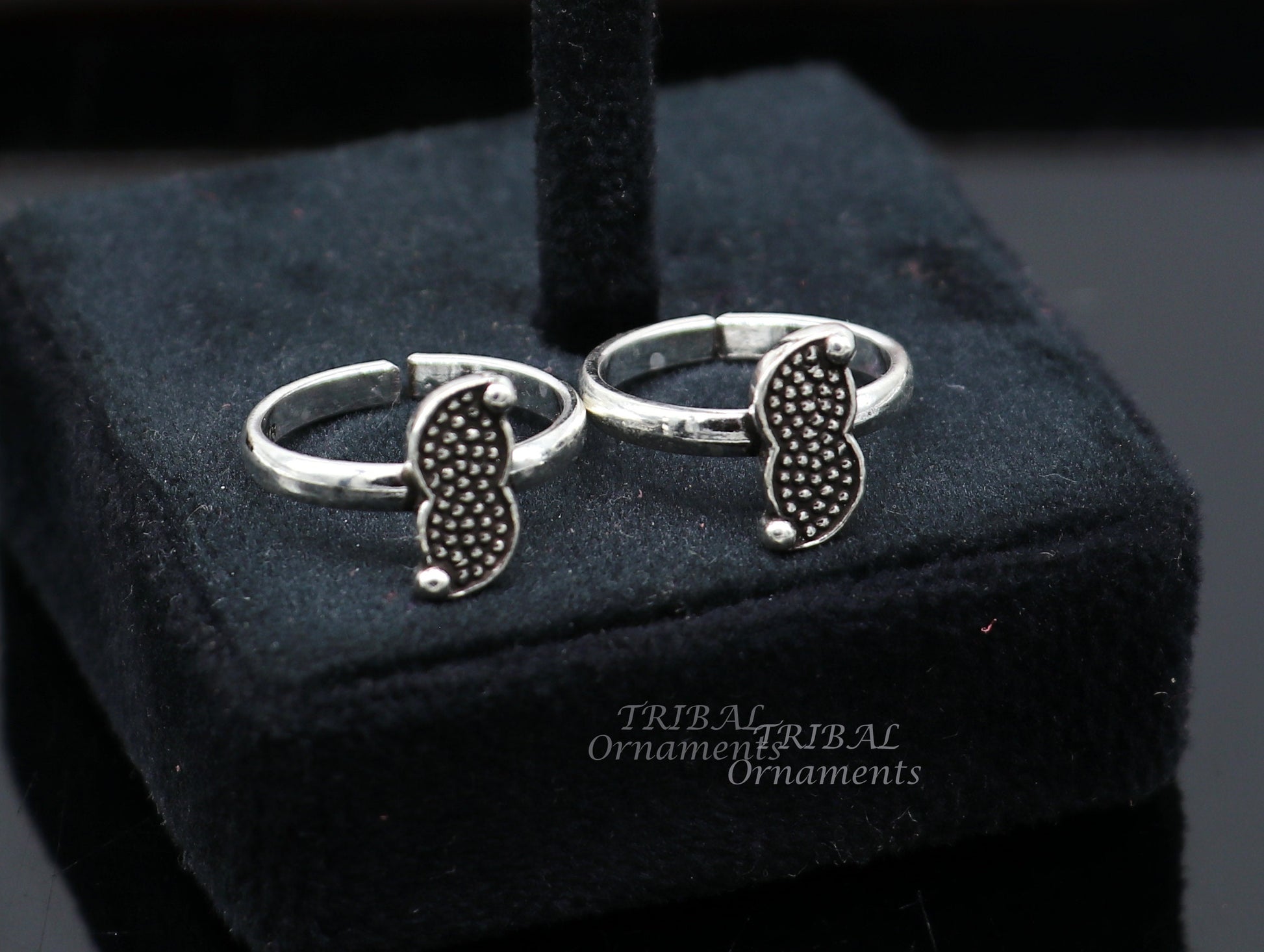 925 sterling silver handmade fabulous design toe ring band tribal belly dance vintage style ethnic tribal brides jewelry ytr67 - TRIBAL ORNAMENTS