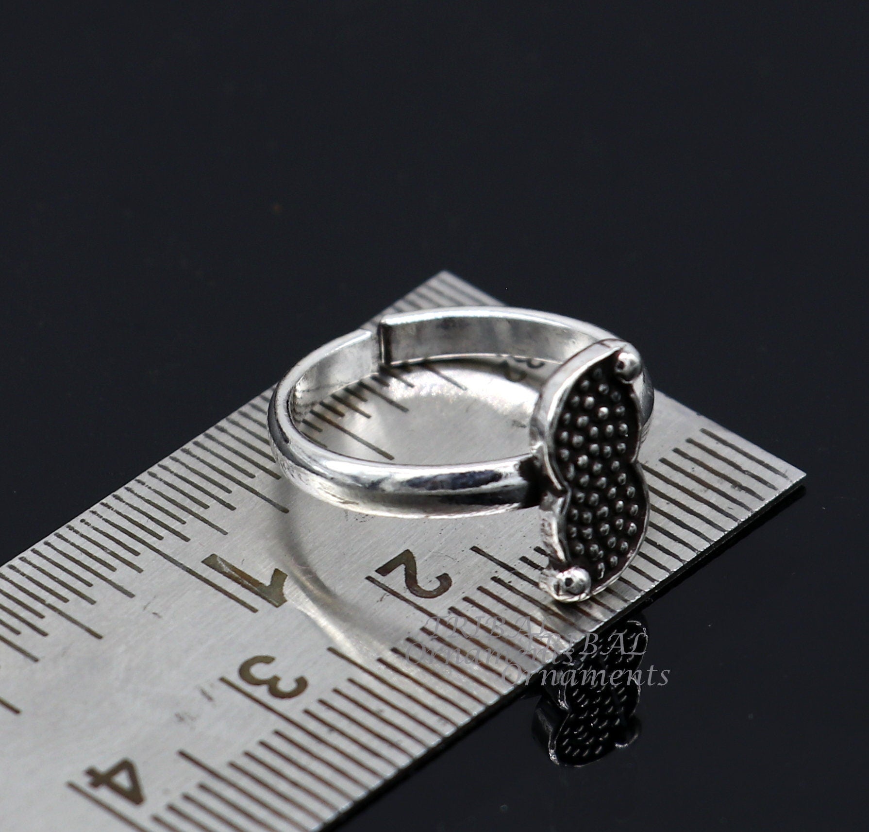 925 sterling silver handmade fabulous design toe ring band tribal belly dance vintage style ethnic tribal brides jewelry ytr67 - TRIBAL ORNAMENTS