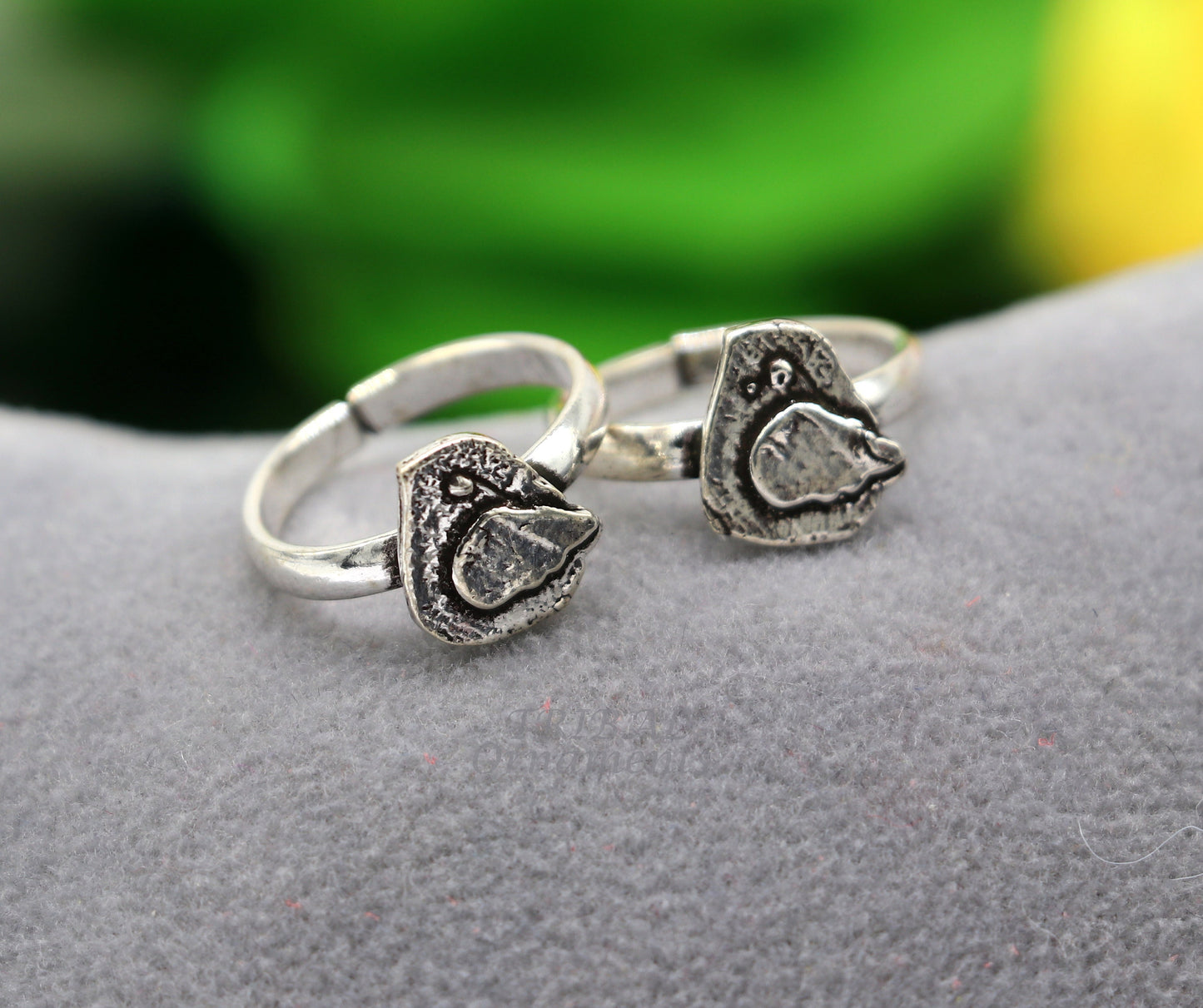 925 sterling silver handmade unique classical design vintage tribal ethnic toe ring best brides gifting jewelry ytr74 - TRIBAL ORNAMENTS