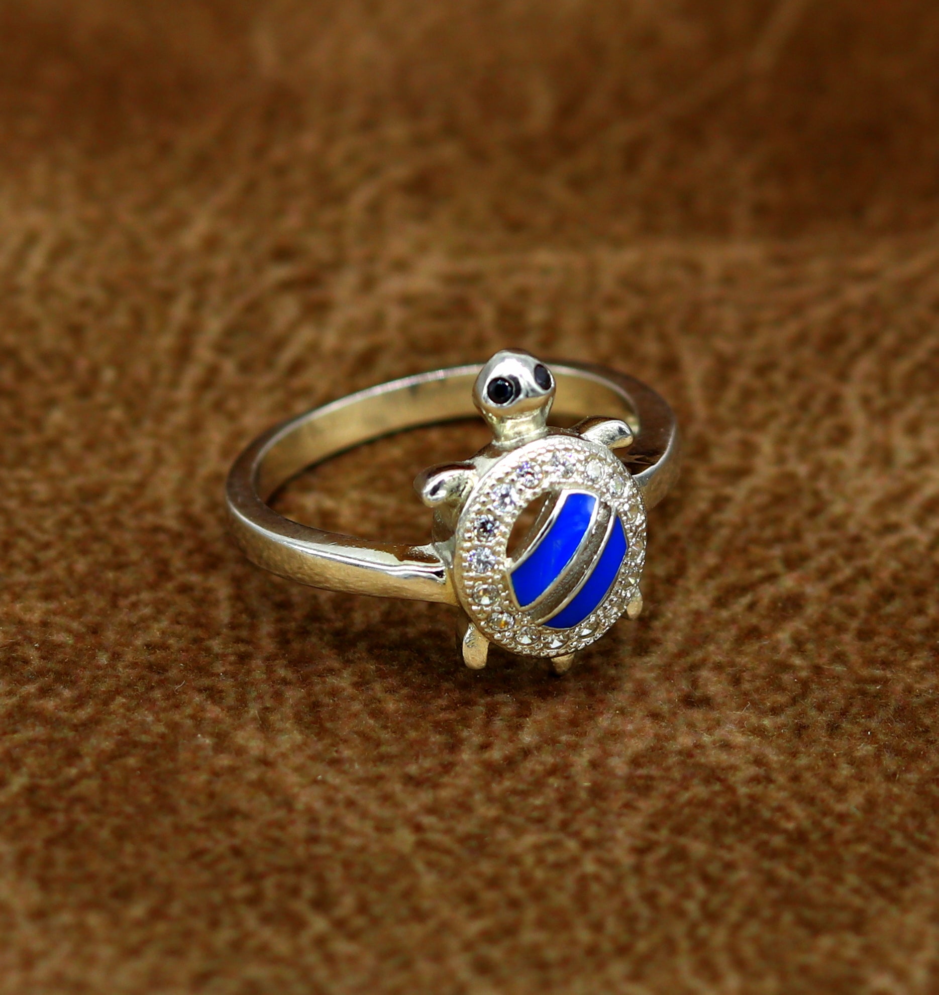 Buy 1ct Heart Shape Brilliant Swiss Blue Topaz Sterling Silver Love Ring -  Surat Diamond